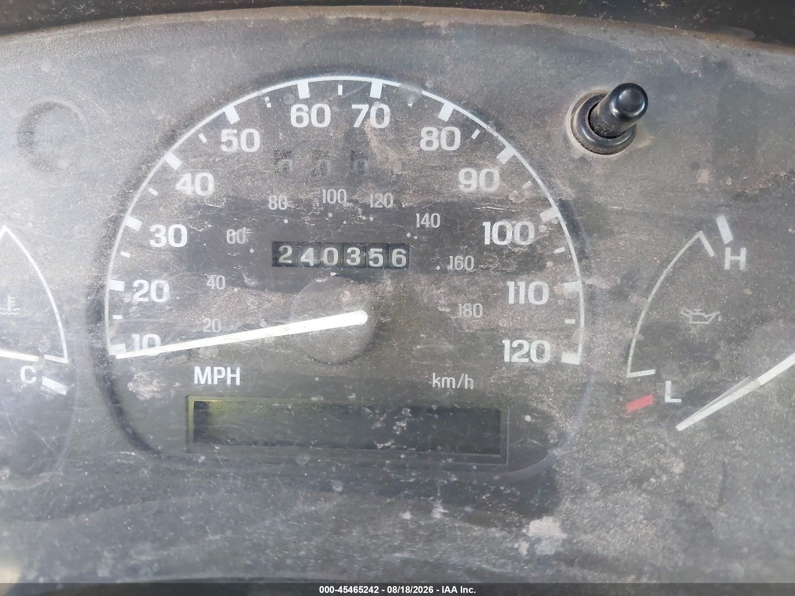 1997 Ford Ranger Xl/xlt Red vin: 1FTCR14A1VTA16581