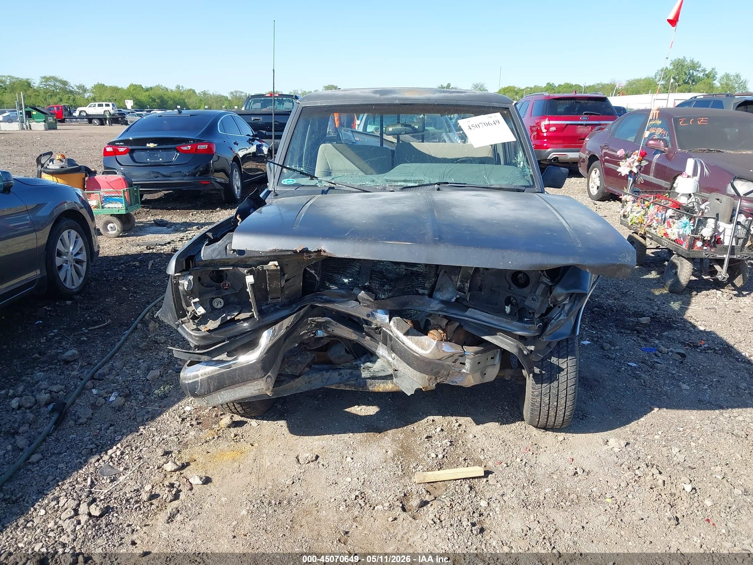 1989 Ford Ranger Super Cab Gray vin: 1FTCR14A2KPA45530