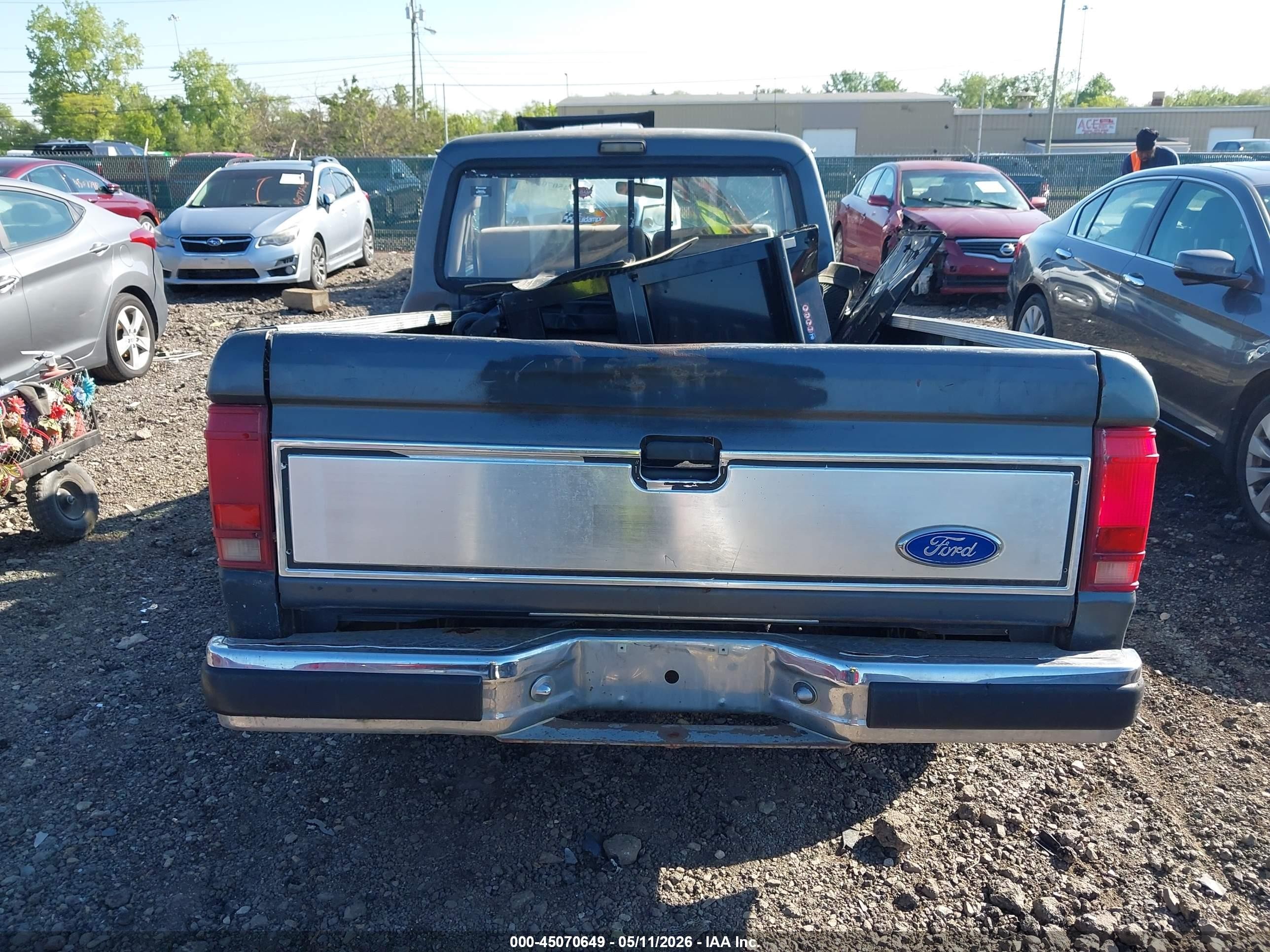 1989 Ford Ranger Super Cab Gray vin: 1FTCR14A2KPA45530