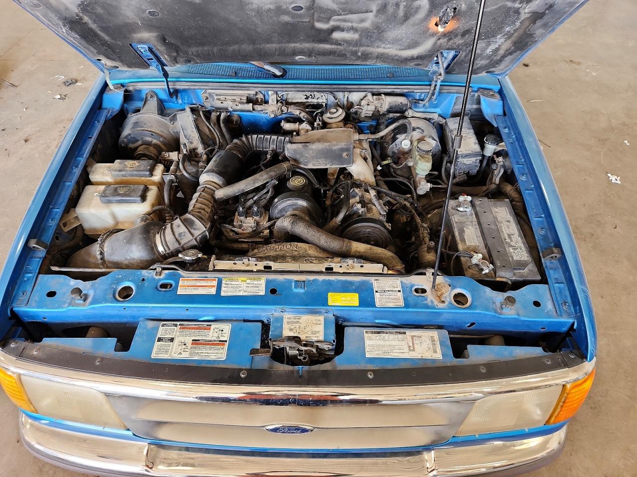 1996 Ford Ranger Super Cab Синий vin: 1FTCR14A2TPA54696