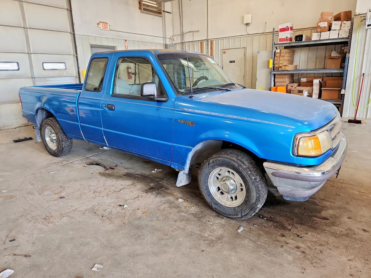 1996 Ford Ranger Super Cab Синий vin: 1FTCR14A2TPA54696