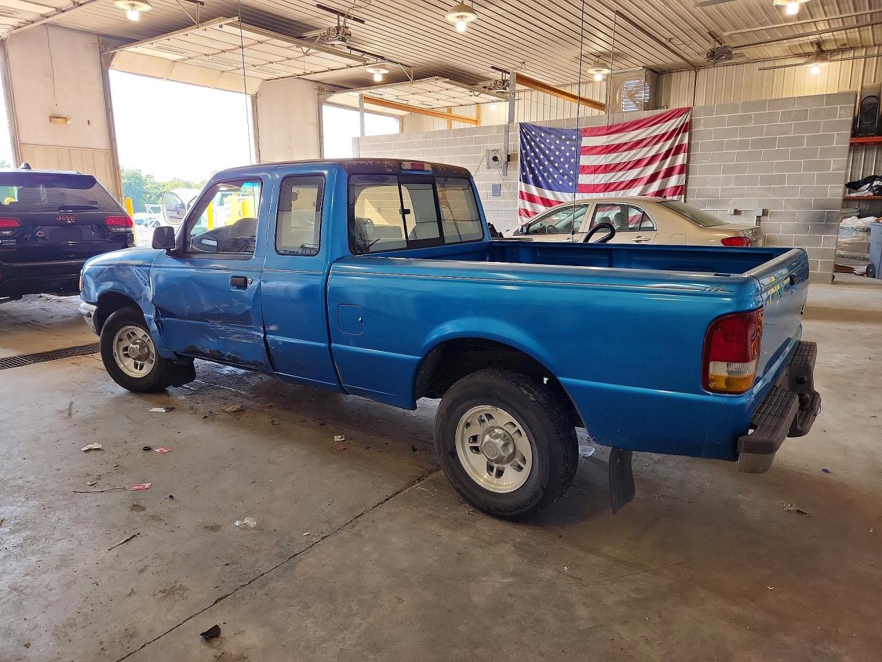 1996 Ford Ranger Super Cab Синий vin: 1FTCR14A2TPA54696