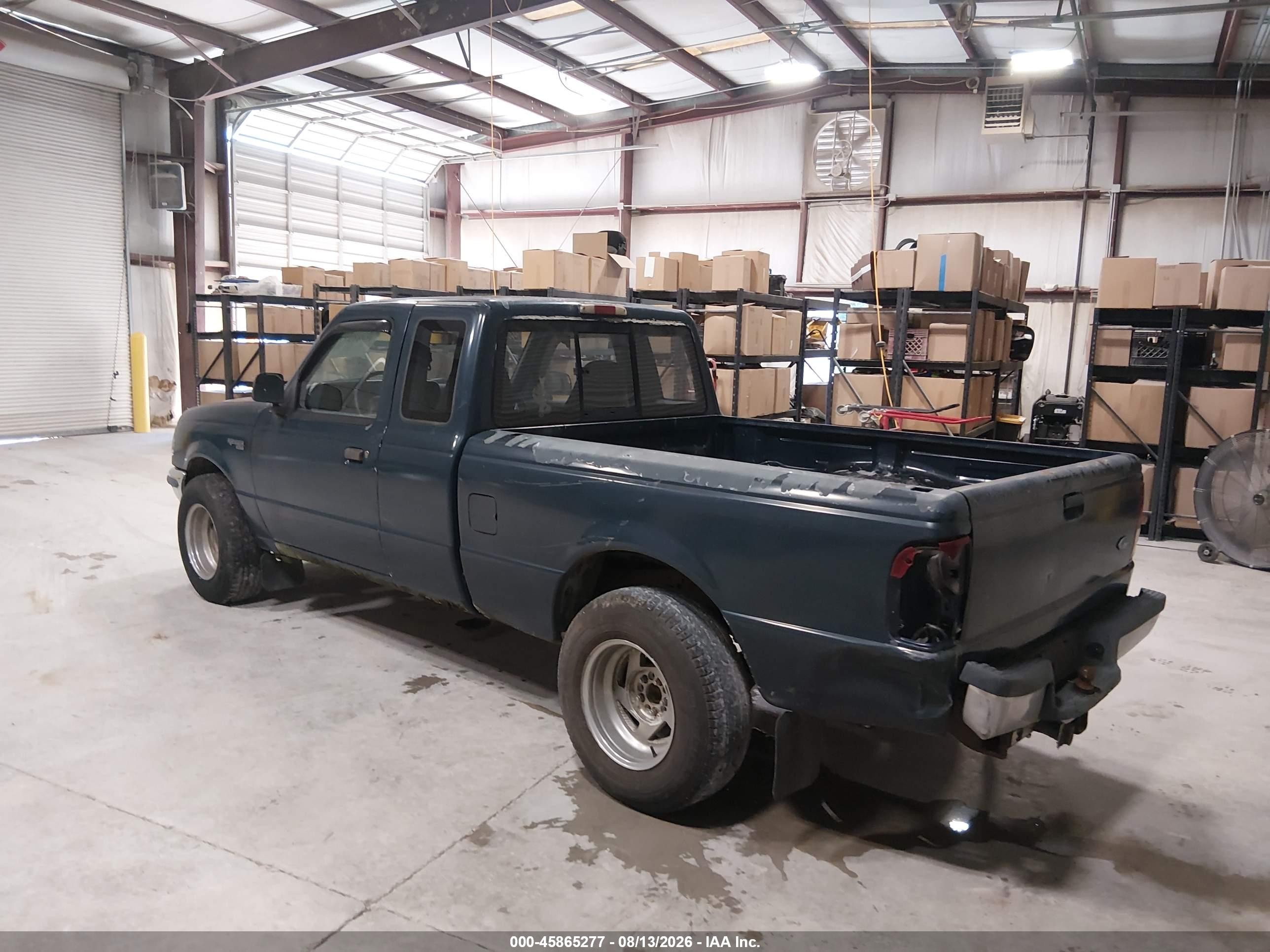 1994 Ford Ranger Super Cab Green vin: 1FTCR14A3RPB25042