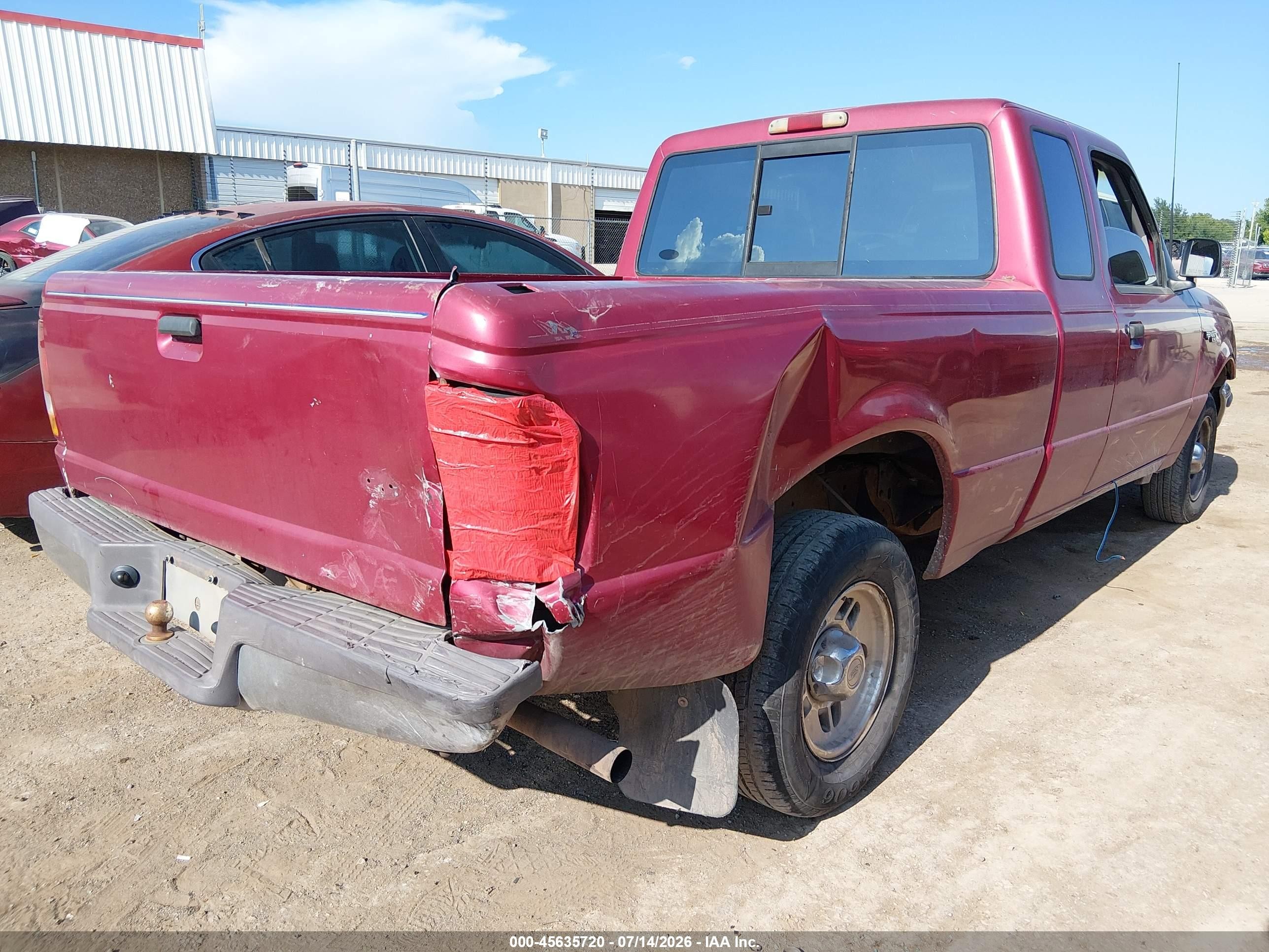 1996 Ford Ranger Super Cab Brown vin: 1FTCR14A3TPA53377