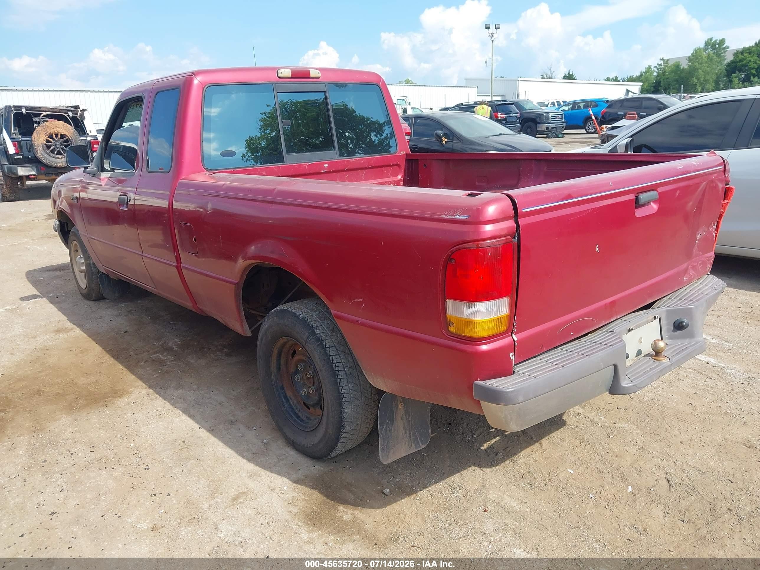 1996 Ford Ranger Super Cab Brown vin: 1FTCR14A3TPA53377