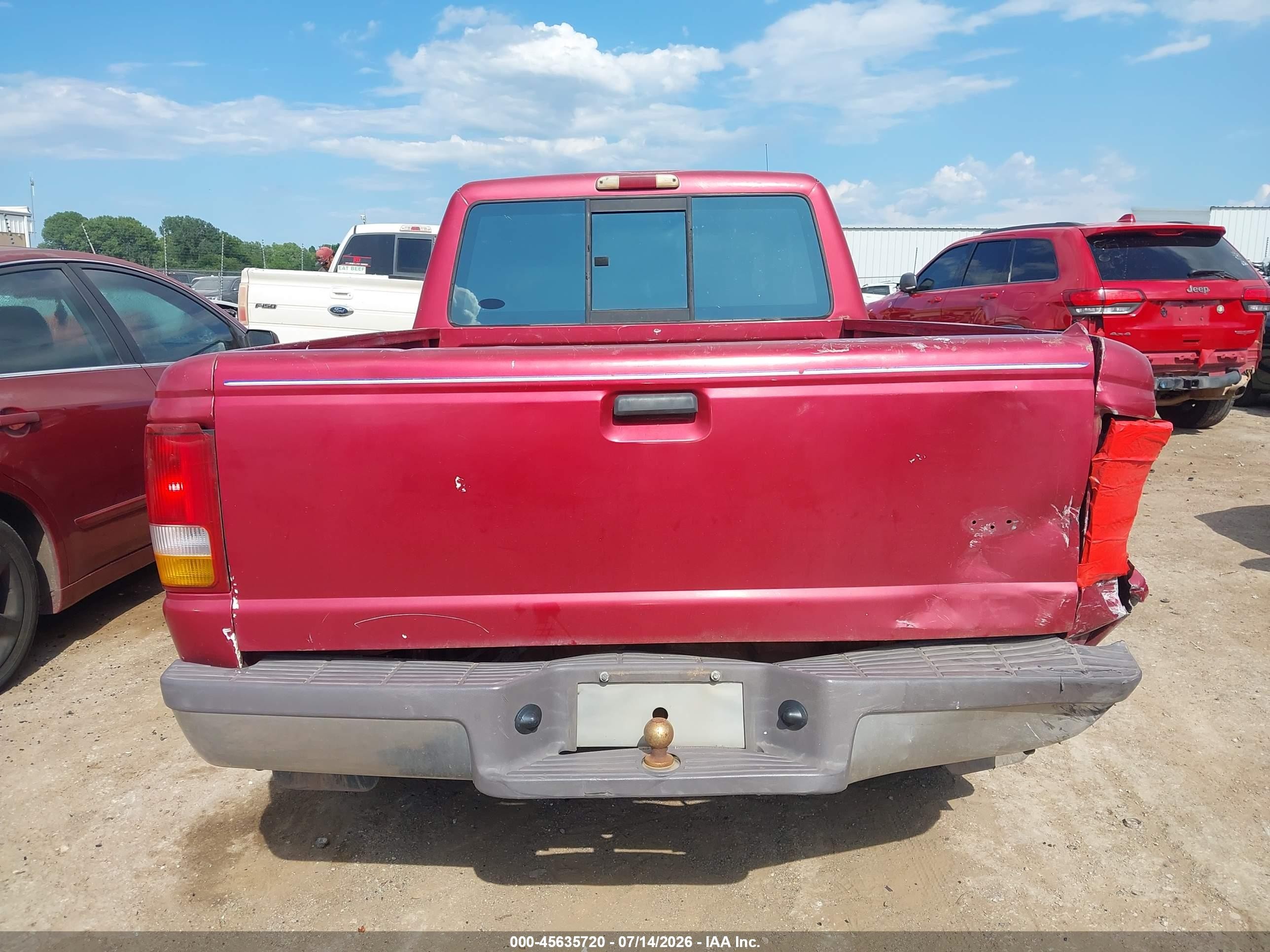 1996 Ford Ranger Super Cab Brown vin: 1FTCR14A3TPA53377