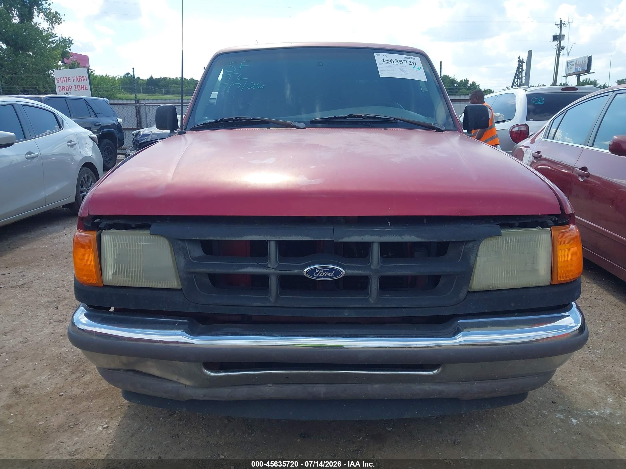 1996 Ford Ranger Super Cab Brown vin: 1FTCR14A3TPA53377