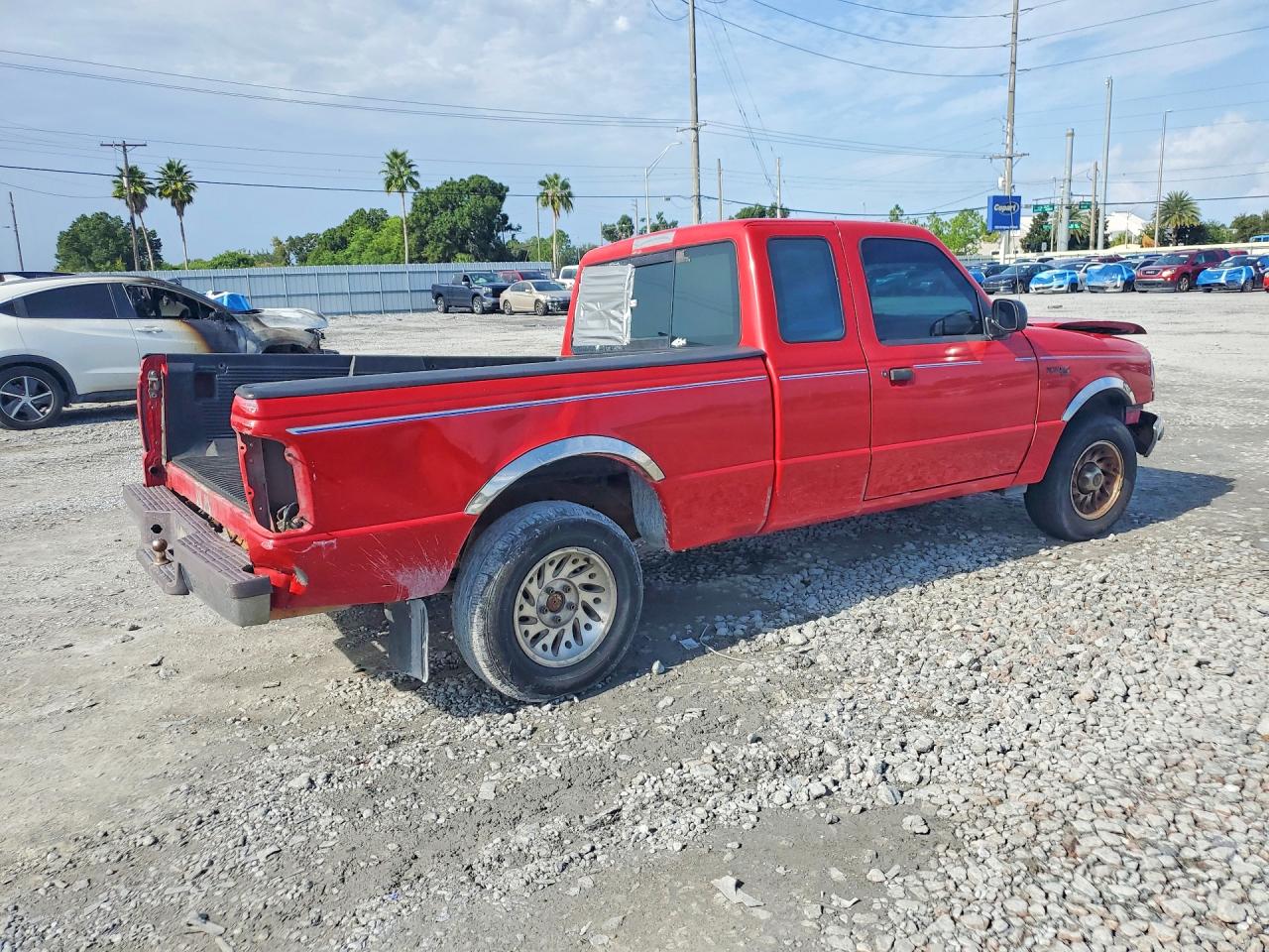 1997 Ford Ranger Super Cab Красный vin: 1FTCR14A3VTA67631
