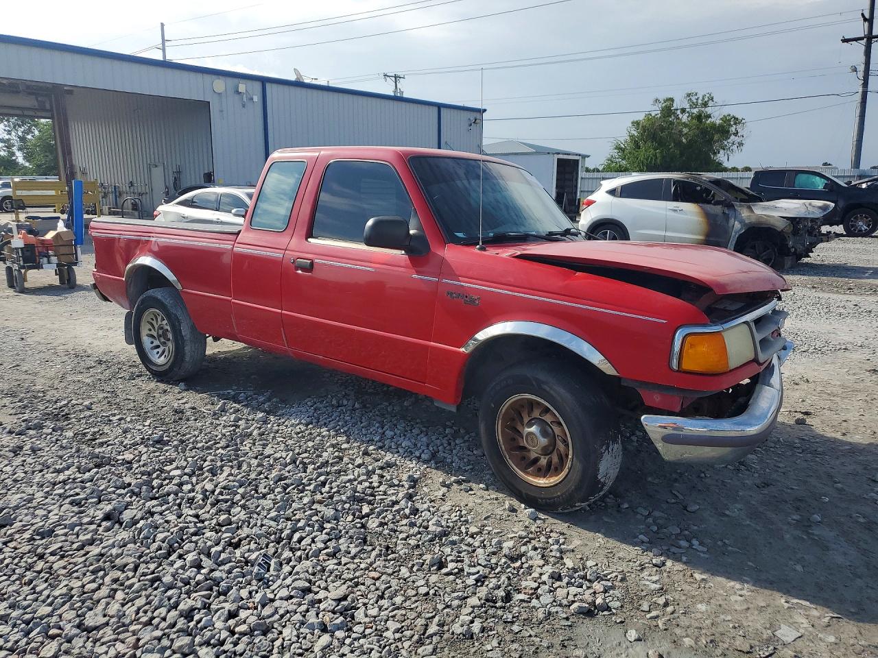 1997 Ford Ranger Super Cab Красный vin: 1FTCR14A3VTA67631