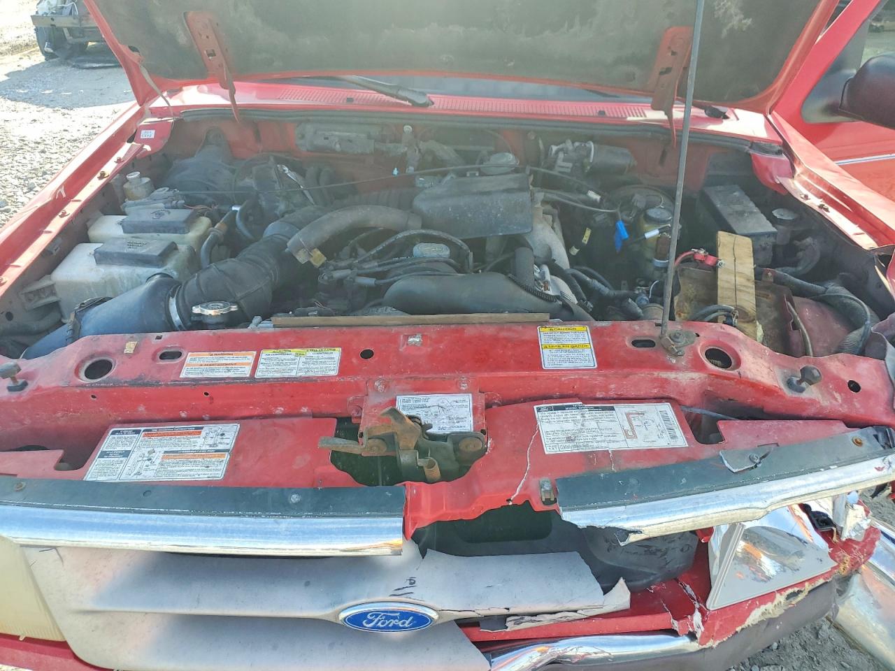 1997 Ford Ranger Super Cab Красный vin: 1FTCR14A3VTA67631