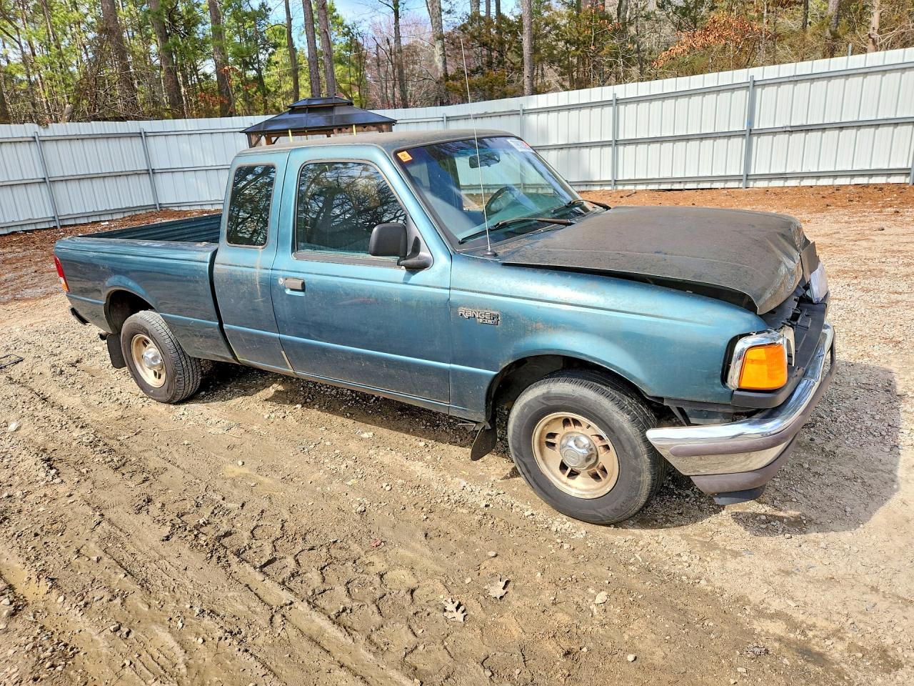 1997 Ford Ranger Super Cab Green vin: 1FTCR14A4VTA29129