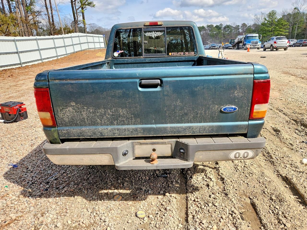 1997 Ford Ranger Super Cab Green vin: 1FTCR14A4VTA29129