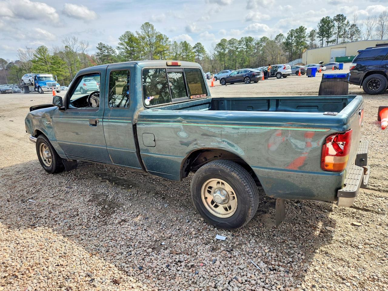 1997 Ford Ranger Super Cab Green vin: 1FTCR14A4VTA29129