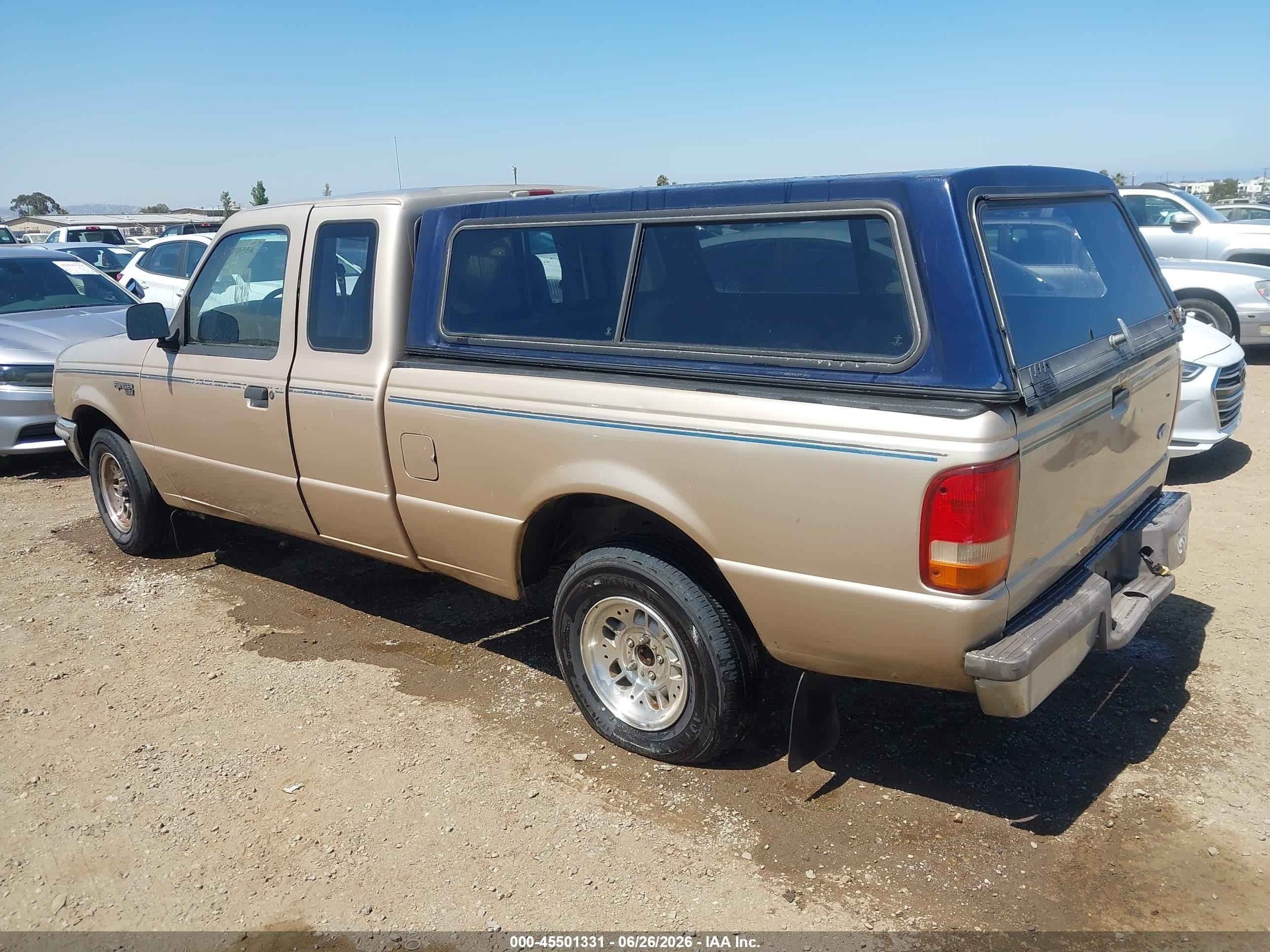 1994 Ford Ranger Super Cab Желто-коричневый vin: 1FTCR14A5RPB29271