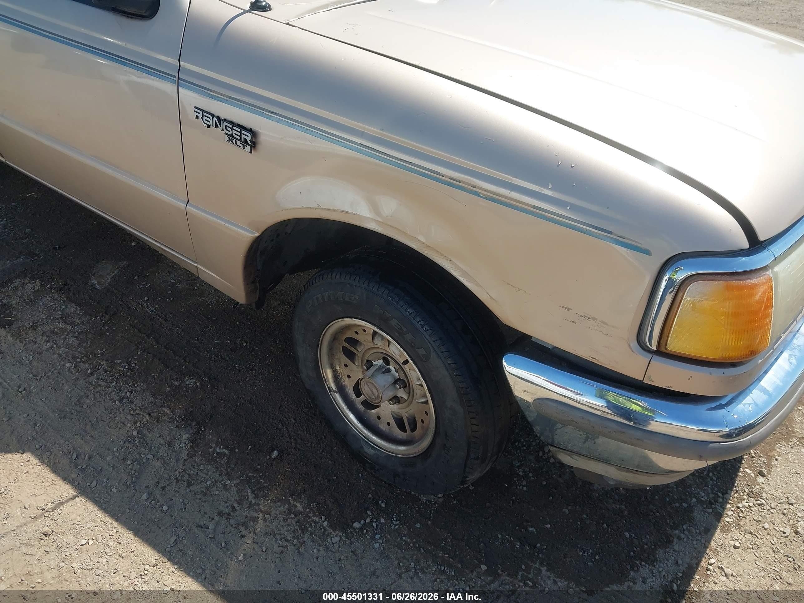 1994 Ford Ranger Super Cab Желто-коричневый vin: 1FTCR14A5RPB29271