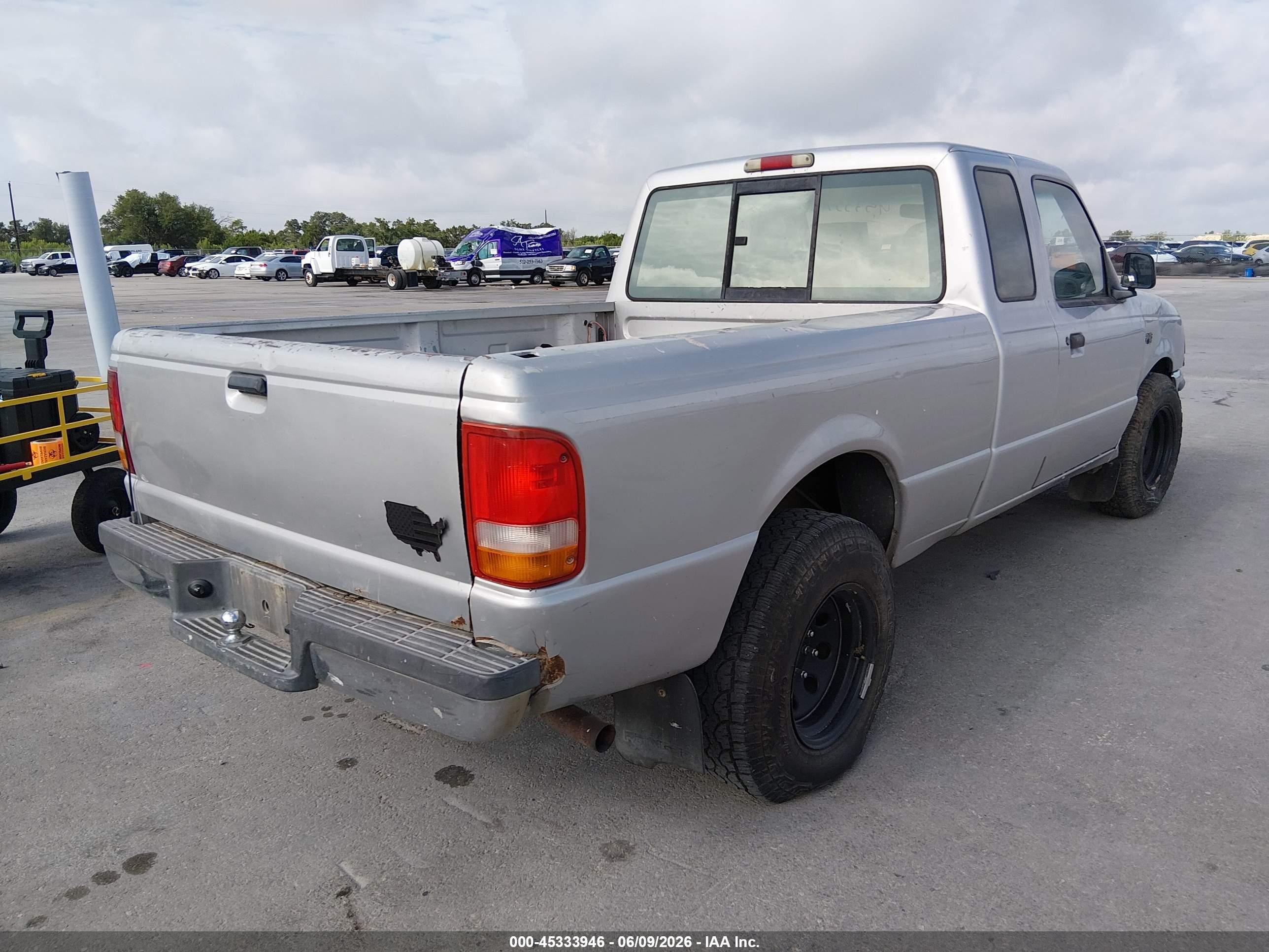 1997 Ford Ranger Xl/xlt Silver vin: 1FTCR14A5VPA11814