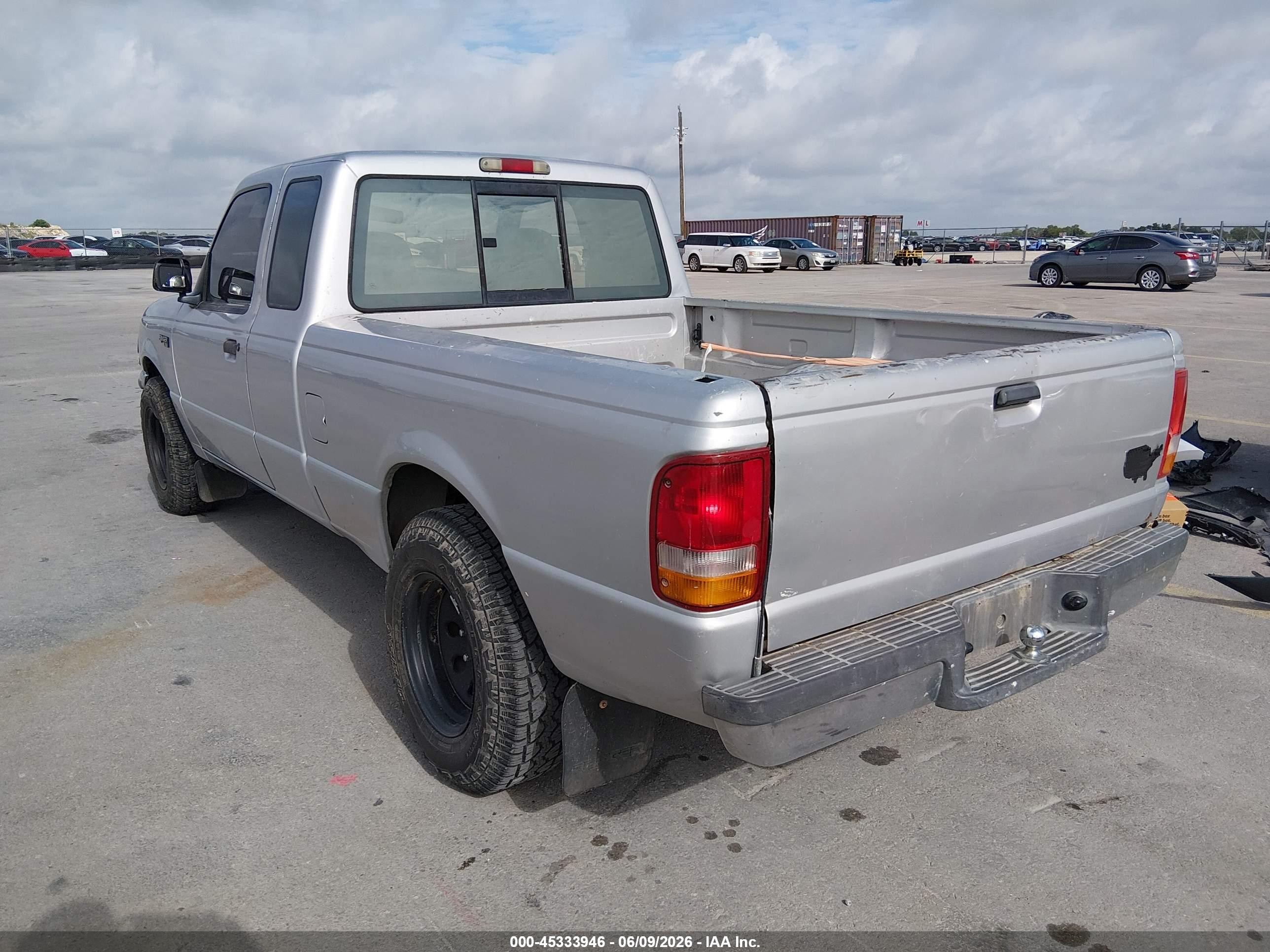 1997 Ford Ranger Xl/xlt Silver vin: 1FTCR14A5VPA11814