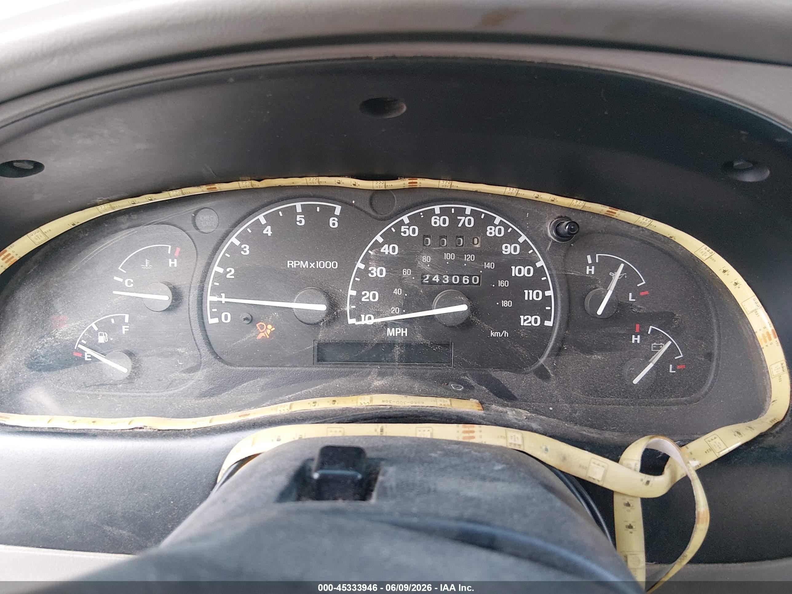 1997 Ford Ranger Xl/xlt Silver vin: 1FTCR14A5VPA11814