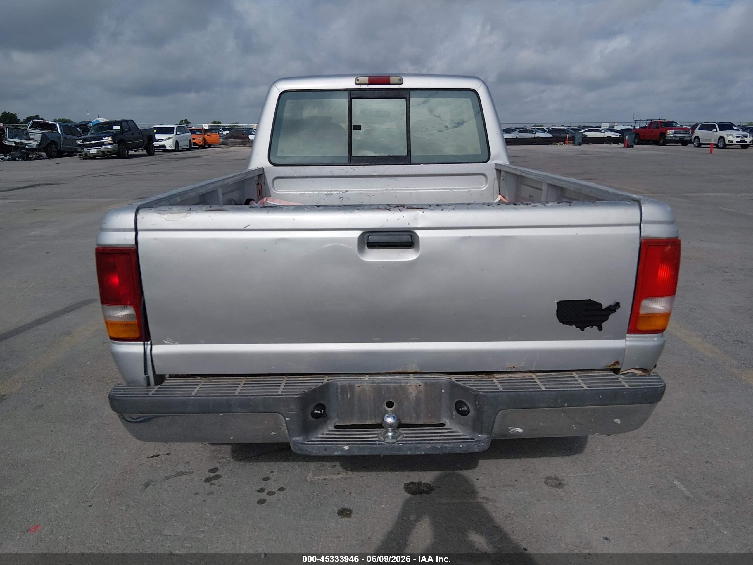 1997 Ford Ranger Xl/xlt Silver vin: 1FTCR14A5VPA11814