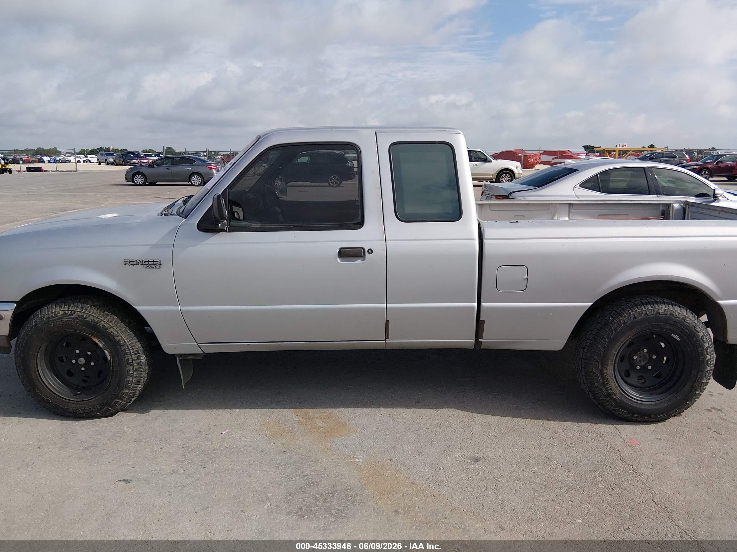 1997 Ford Ranger Xl/xlt Silver vin: 1FTCR14A5VPA11814