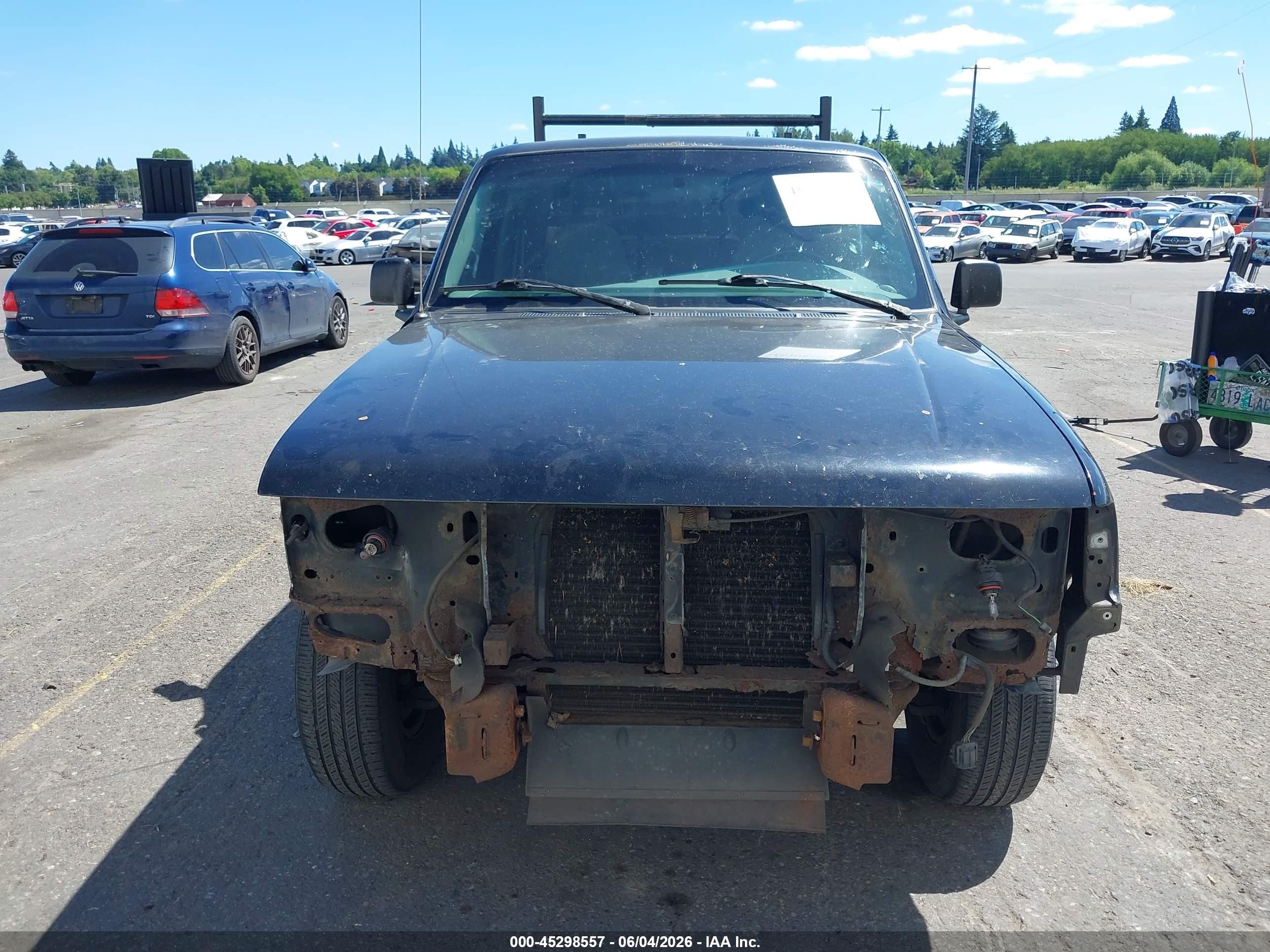 1997 Ford Ranger Xl/xlt Black vin: 1FTCR14A5VPA72841