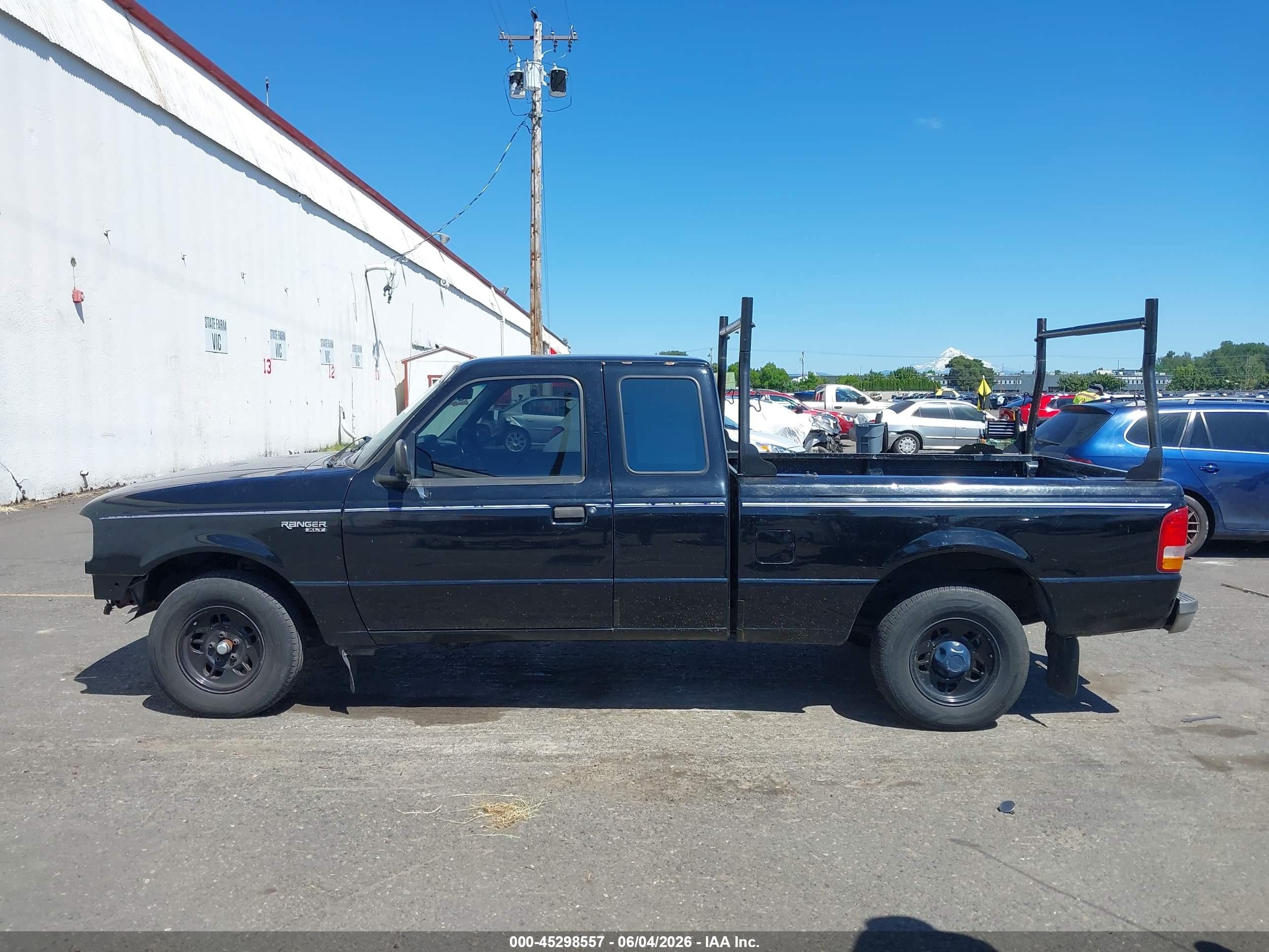 1997 Ford Ranger Xl/xlt Black vin: 1FTCR14A5VPA72841