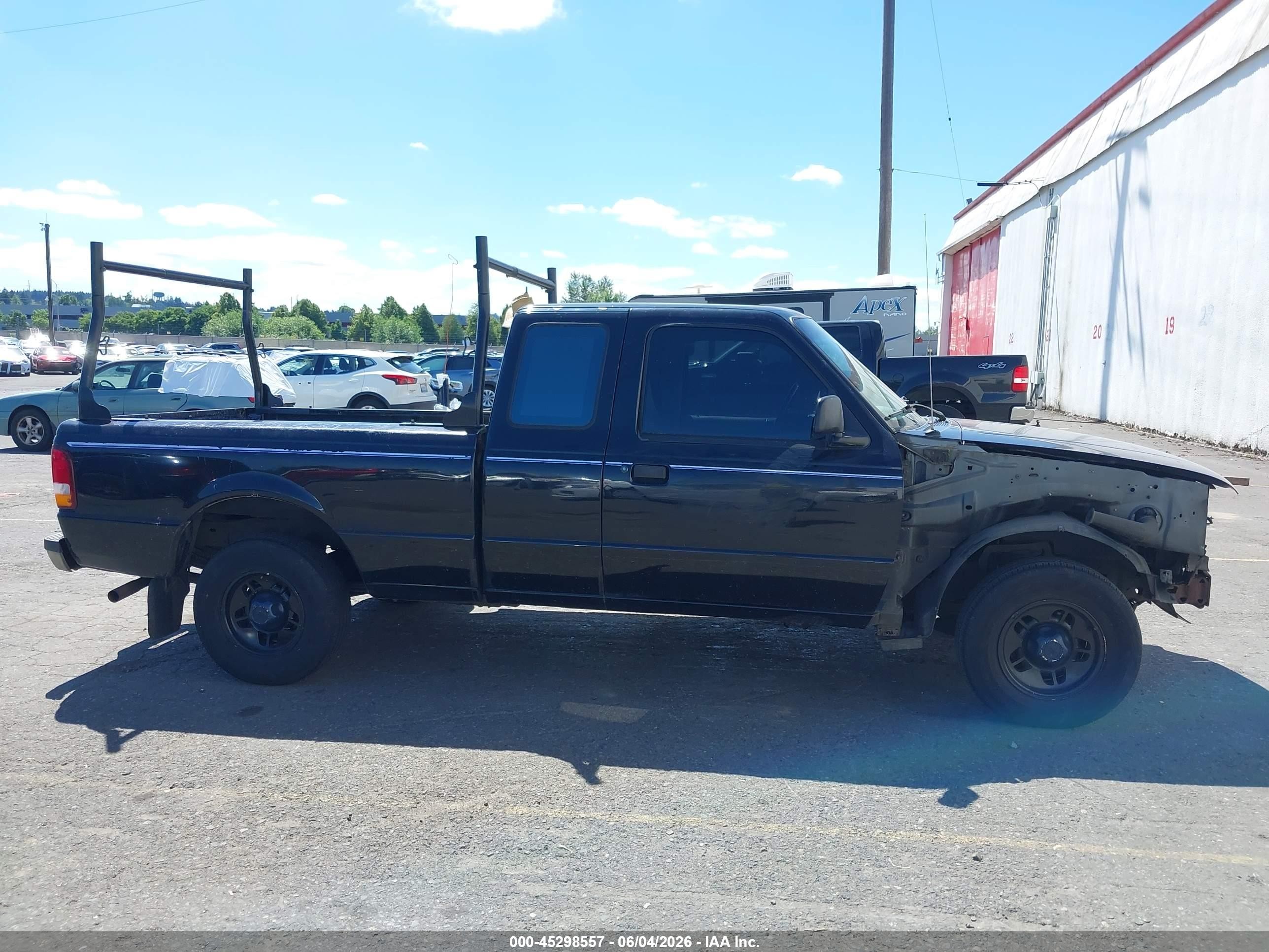 1997 Ford Ranger Xl/xlt Black vin: 1FTCR14A5VPA72841