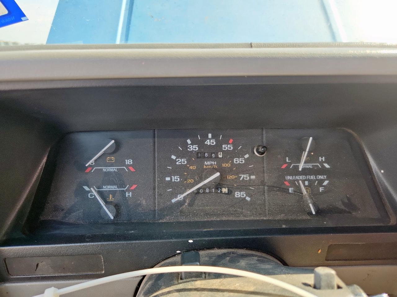1992 Ford Ranger Super Cab Синий vin: 1FTCR14A6NPA14771