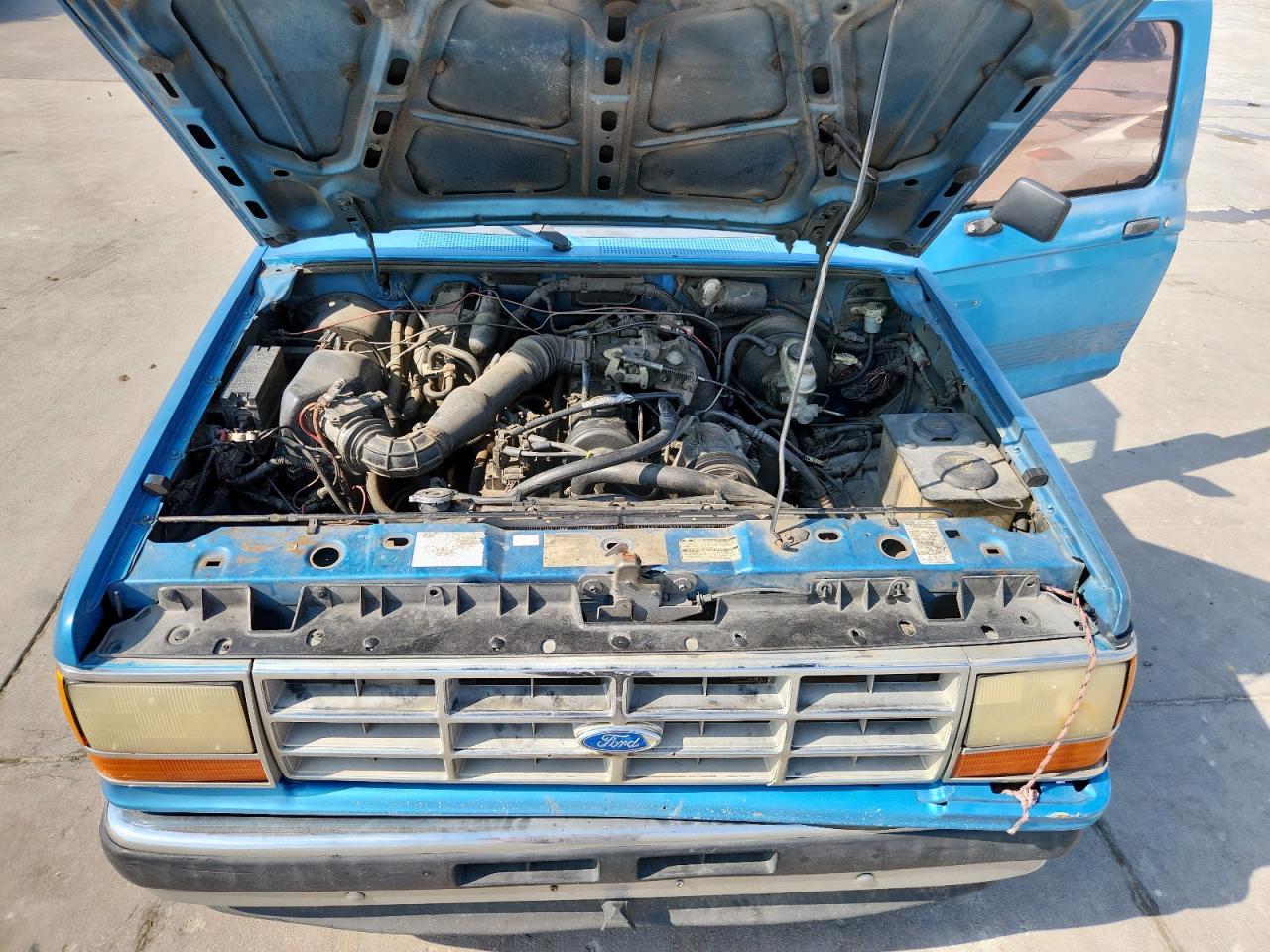 1992 Ford Ranger Super Cab Синий vin: 1FTCR14A6NPA14771