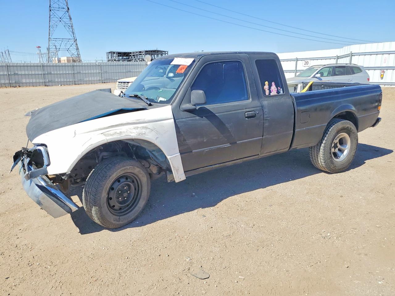 1994 Ford Ranger Super Cab Black vin: 1FTCR14A6RPC16404