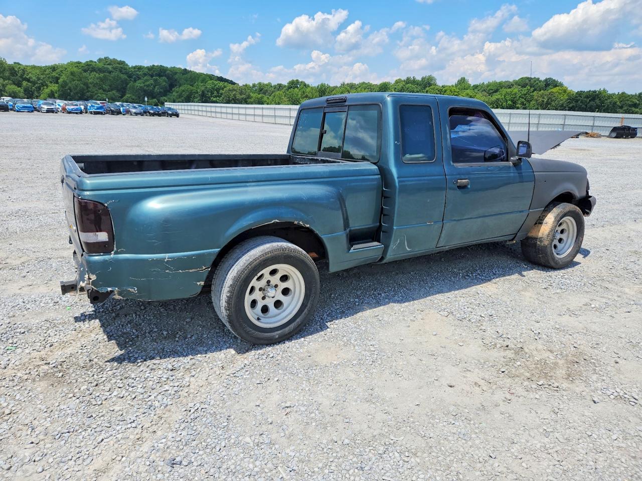 1996 Ford Ranger Super Cab Teal vin: 1FTCR14A6TPB15600
