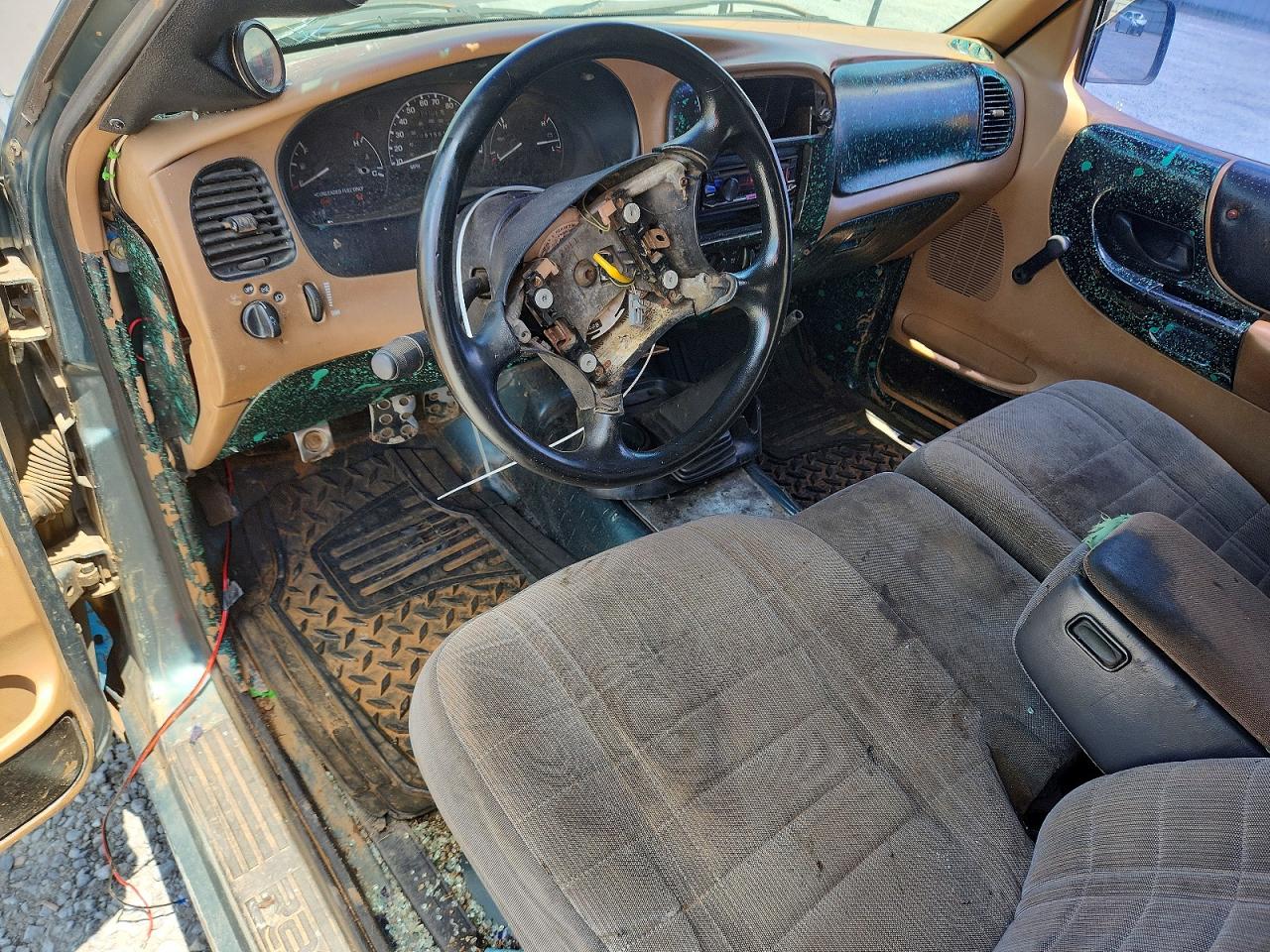 1996 Ford Ranger Super Cab Teal vin: 1FTCR14A6TPB15600
