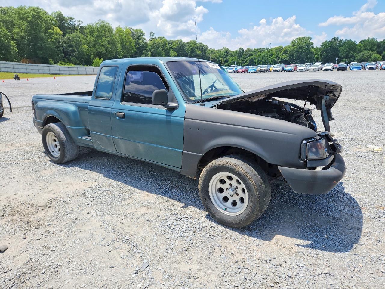 1996 Ford Ranger Super Cab Teal vin: 1FTCR14A6TPB15600