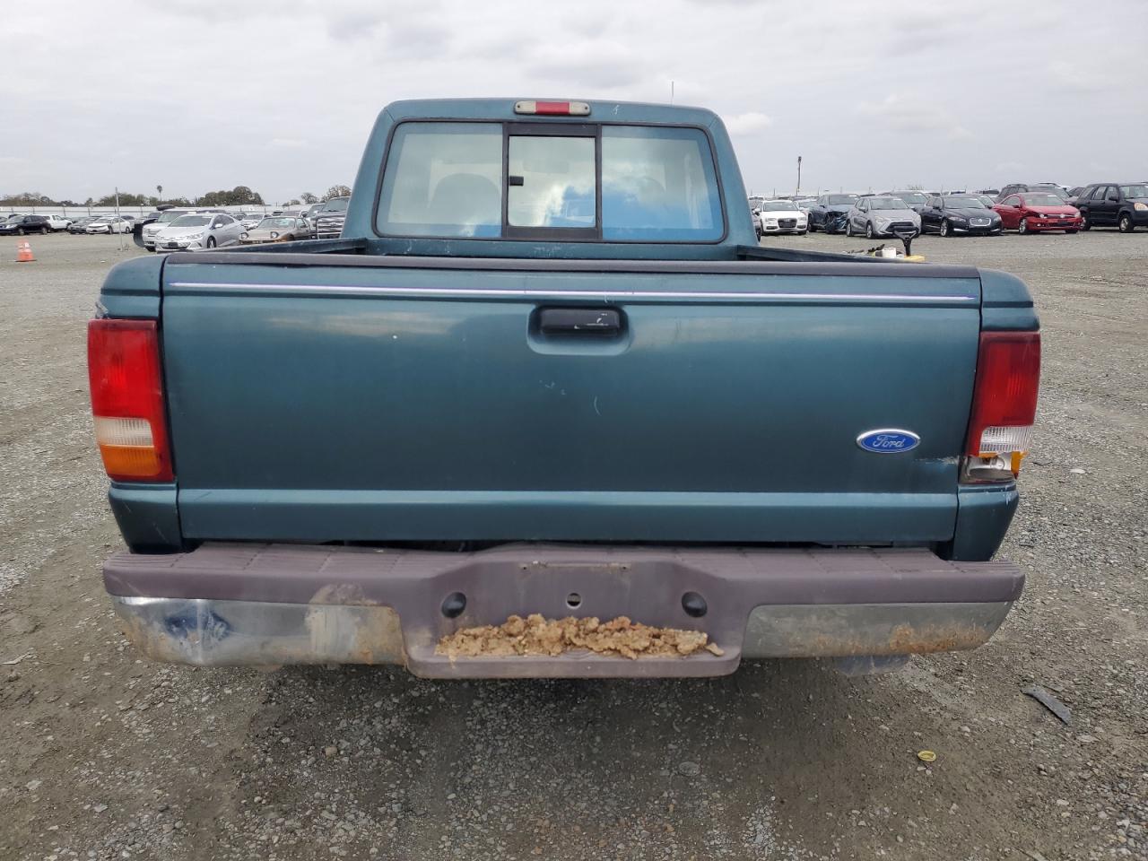 1996 Ford Ranger Super Cab Green vin: 1FTCR14A7TPA79674