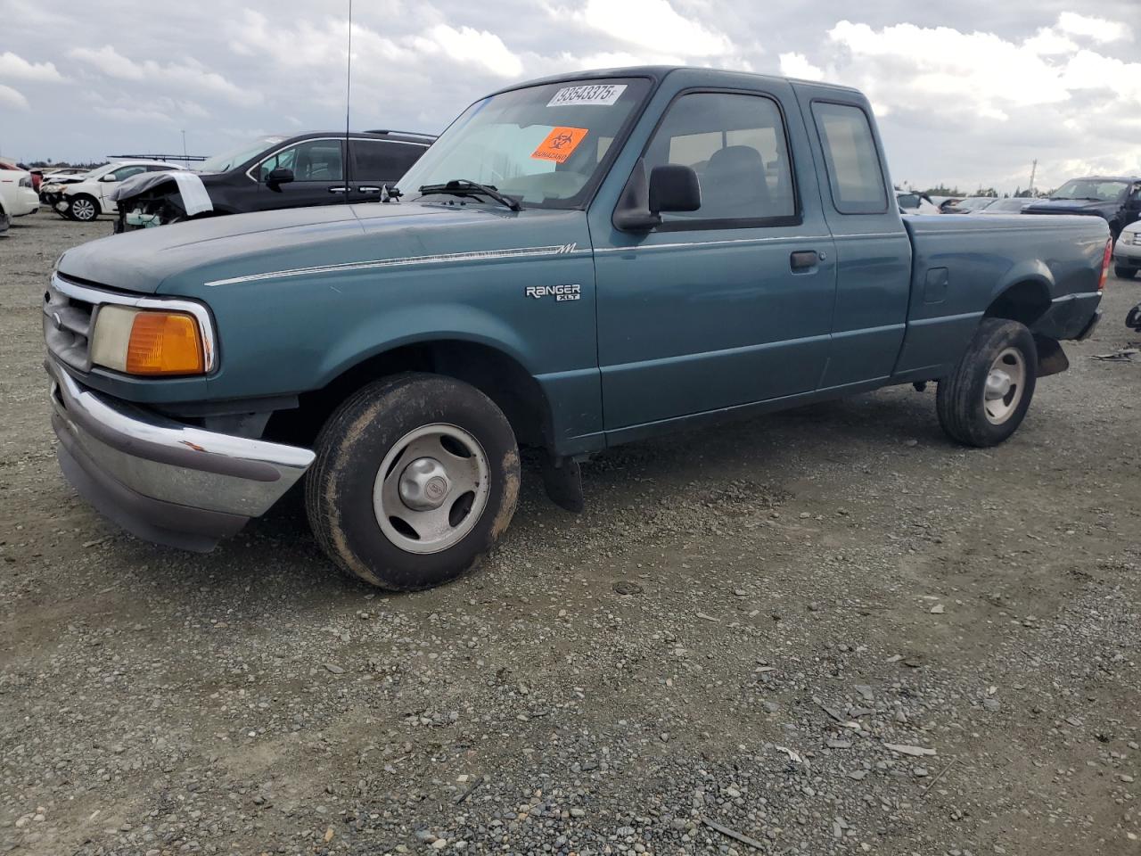 1996 Ford Ranger Super Cab Green vin: 1FTCR14A7TPA79674