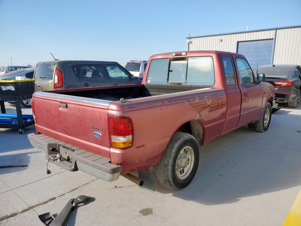1996 Ford Ranger Super Cab Бордовый vin: 1FTCR14A7TPB45771