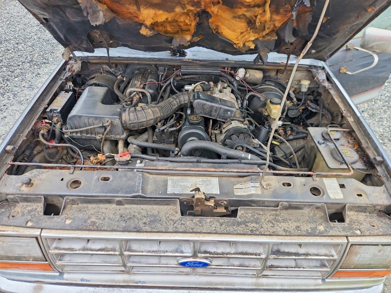 1989 Ford Ranger Super Cab Серый vin: 1FTCR14A8KPA86972