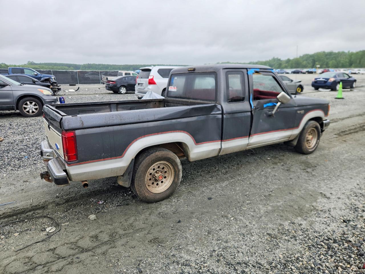 1989 Ford Ranger Super Cab Серый vin: 1FTCR14A8KPA86972