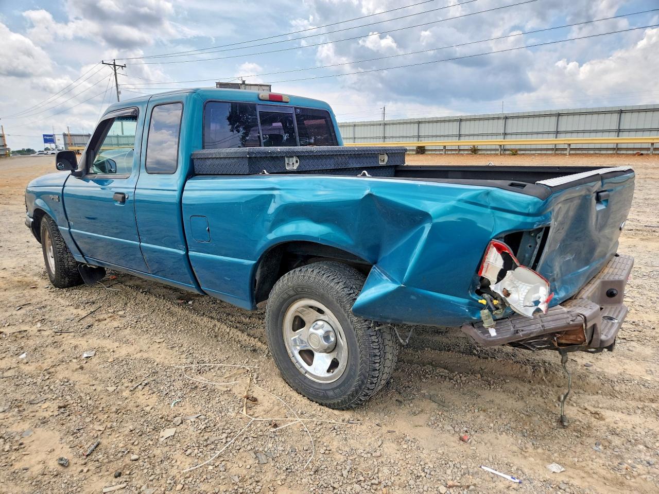 1995 Ford Ranger Super Cab Teal vin: 1FTCR14A8SPB14480