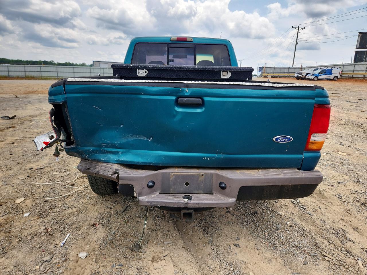1995 Ford Ranger Super Cab Teal vin: 1FTCR14A8SPB14480