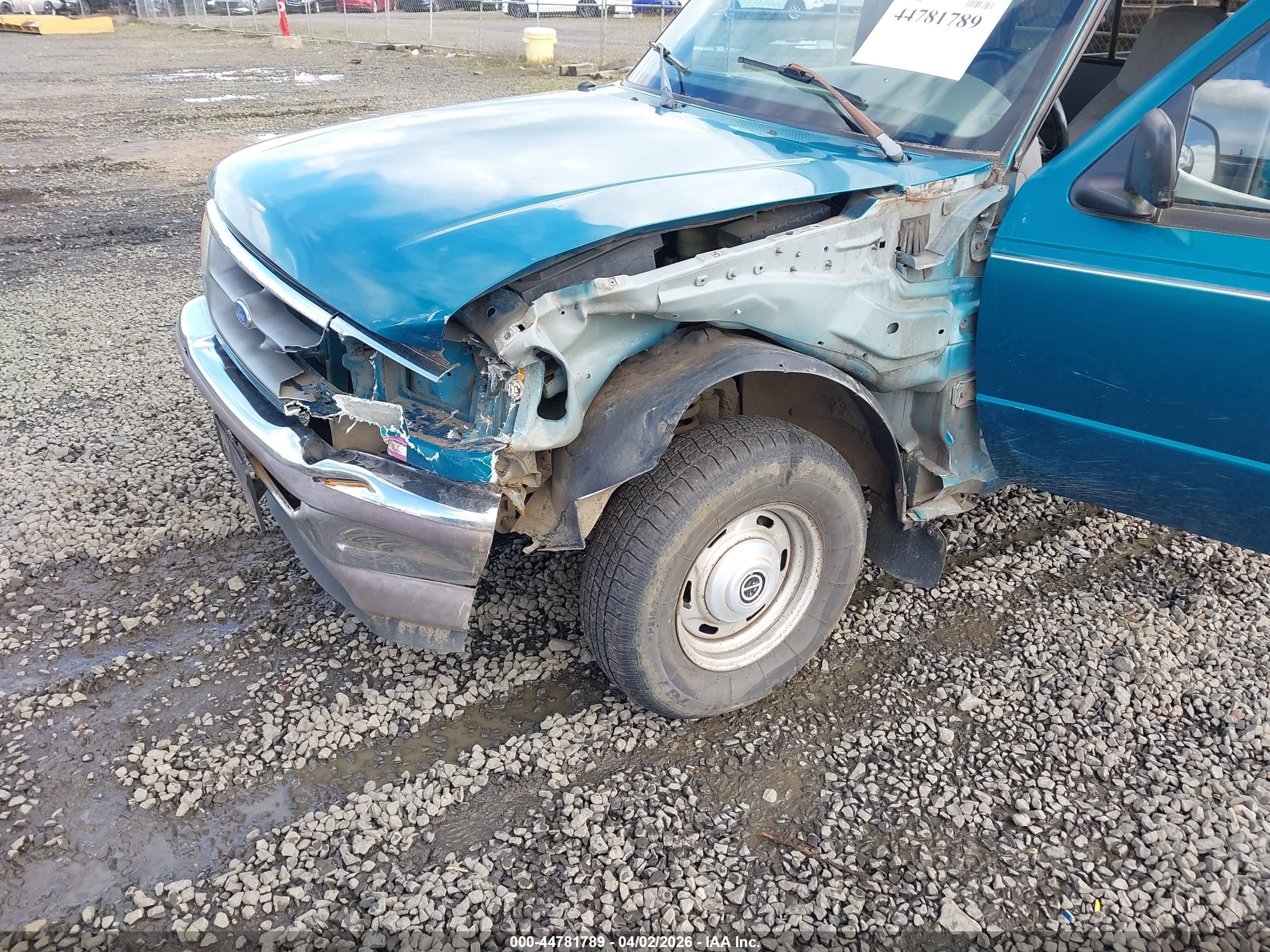 1997 Ford Ranger Xl/xlt Green vin: 1FTCR14A8VPB46740