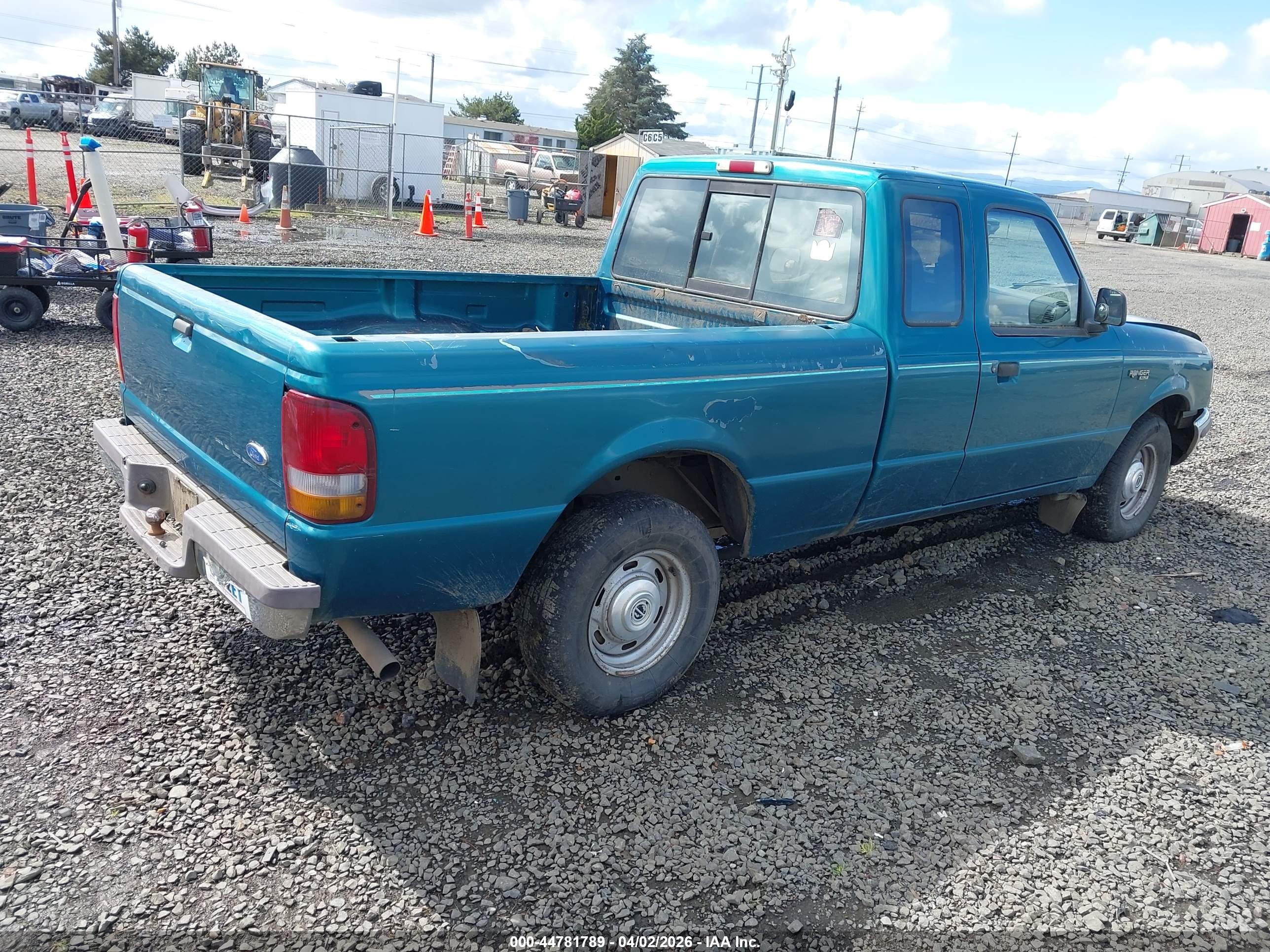 1997 Ford Ranger Xl/xlt Green vin: 1FTCR14A8VPB46740
