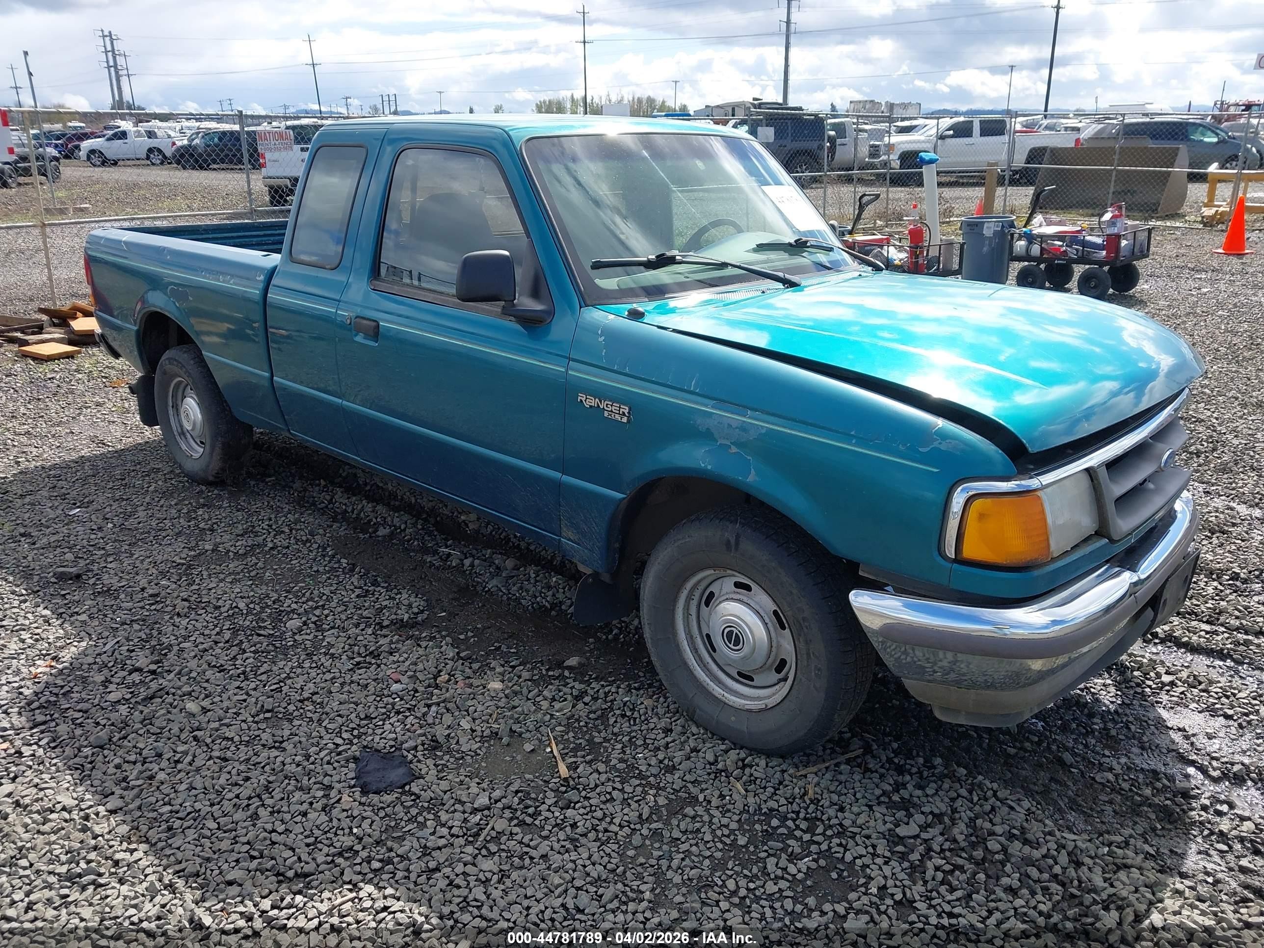 1997 Ford Ranger Xl/xlt Green vin: 1FTCR14A8VPB46740