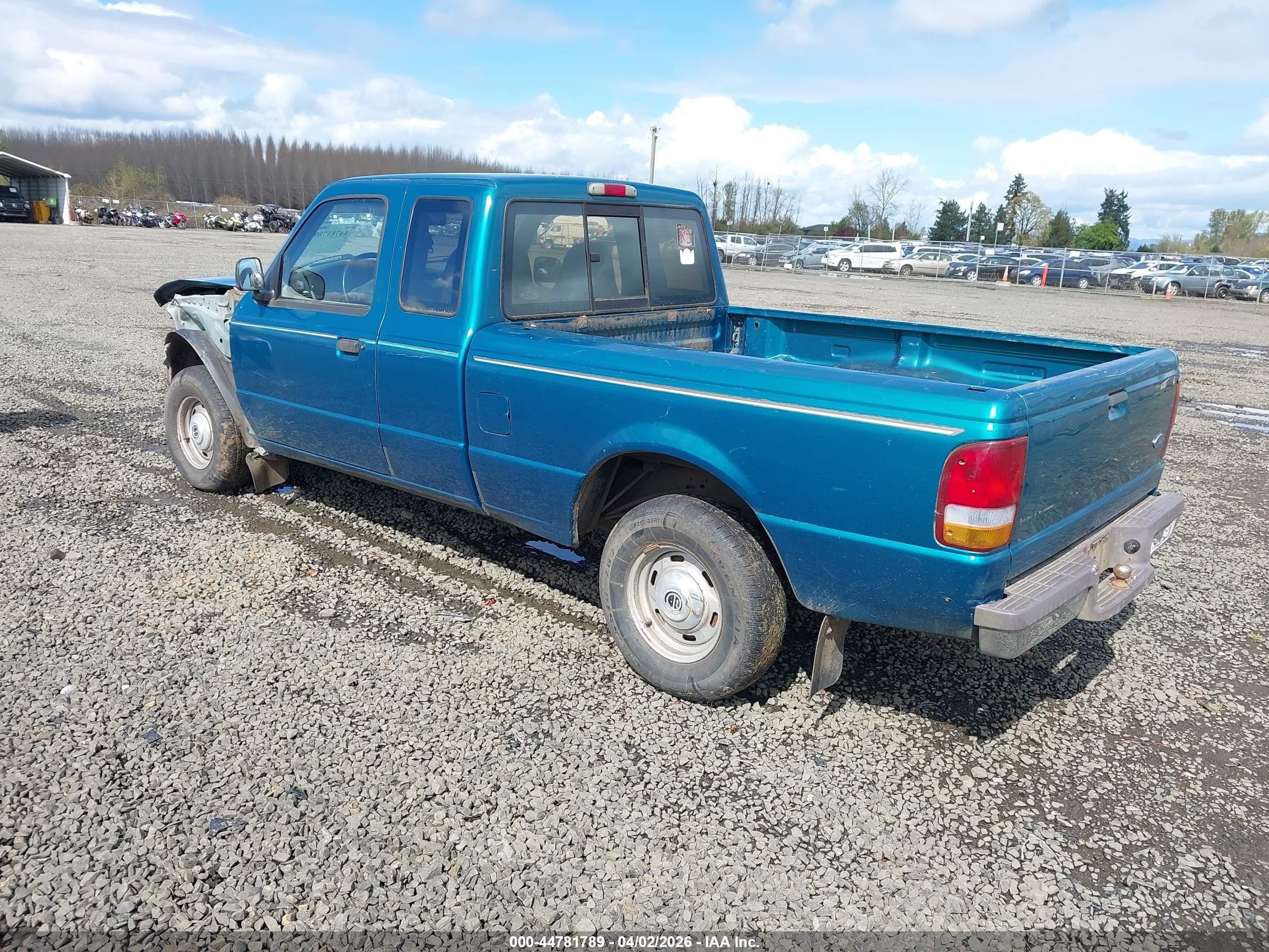 1997 Ford Ranger Xl/xlt Green vin: 1FTCR14A8VPB46740