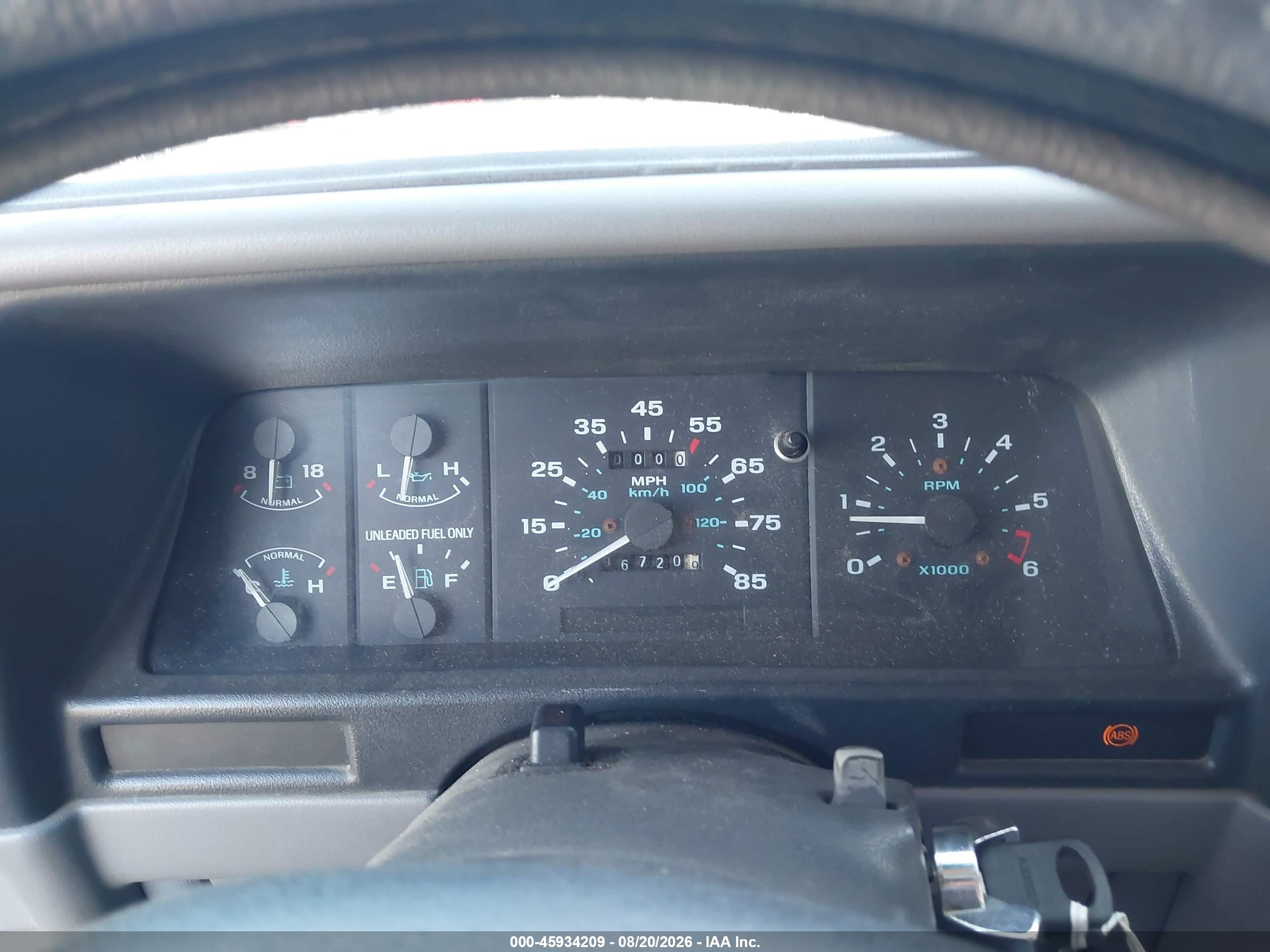 1993 Ford Ranger Super Cab Красный vin: 1FTCR14A9PTA66101