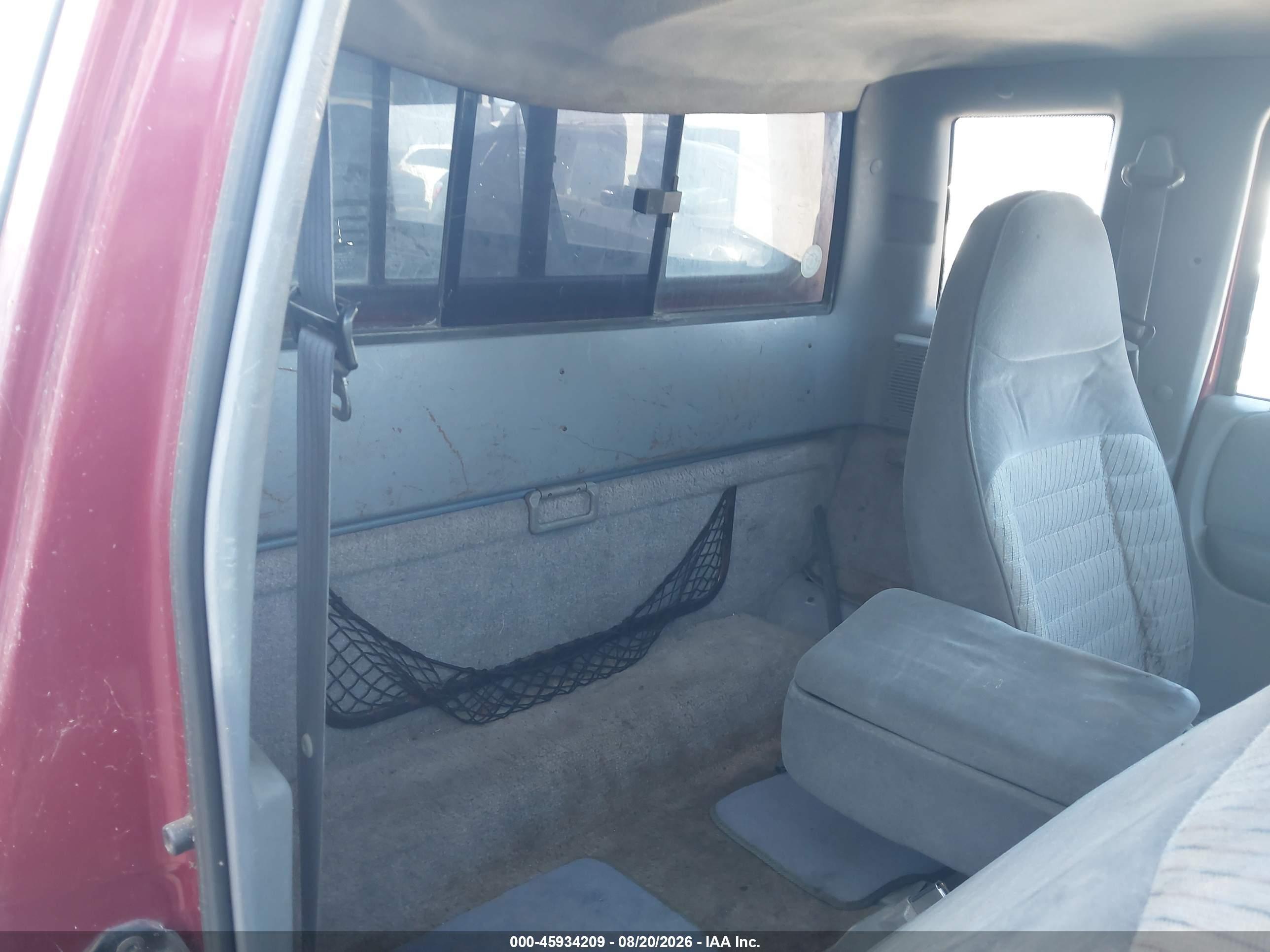 1993 Ford Ranger Super Cab Красный vin: 1FTCR14A9PTA66101