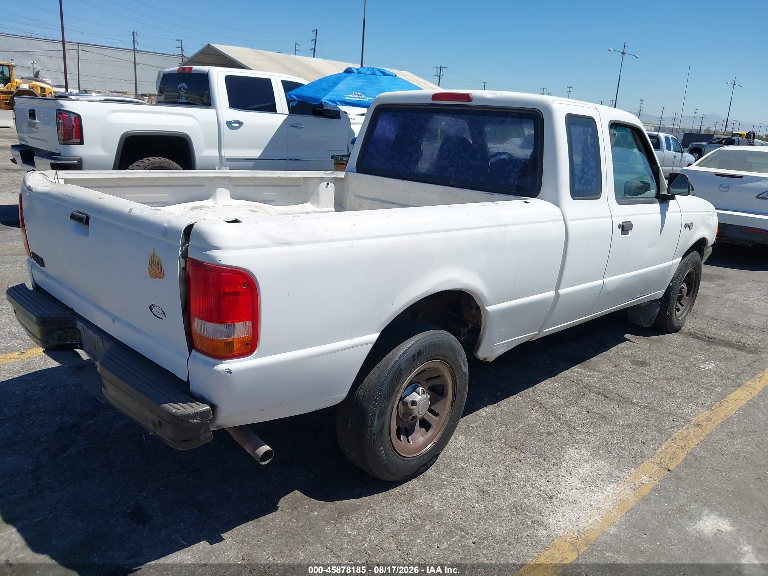 1996 Ford Ranger Super Cab Белый vin: 1FTCR14A9TPB42399