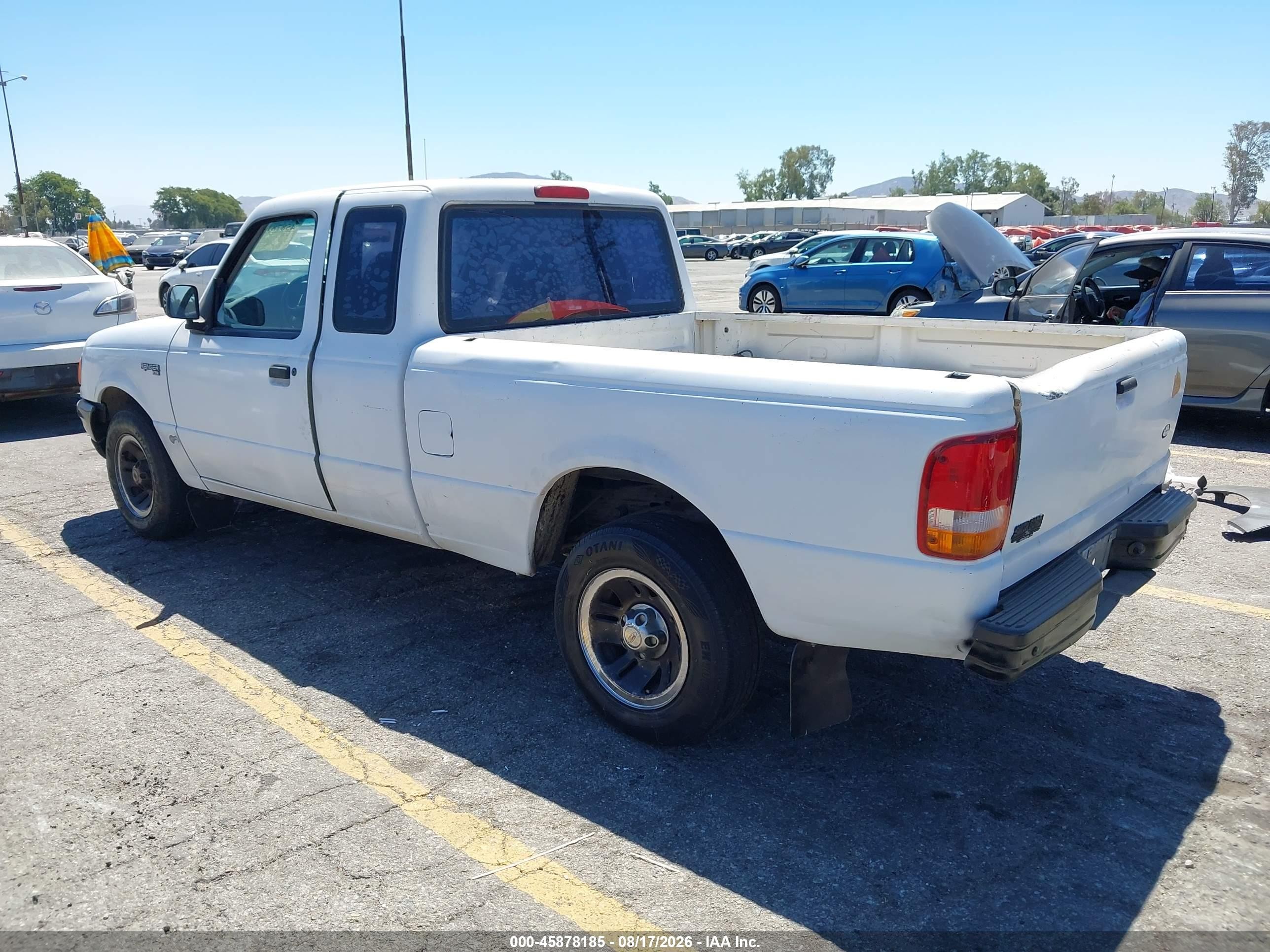 1996 Ford Ranger Super Cab Белый vin: 1FTCR14A9TPB42399
