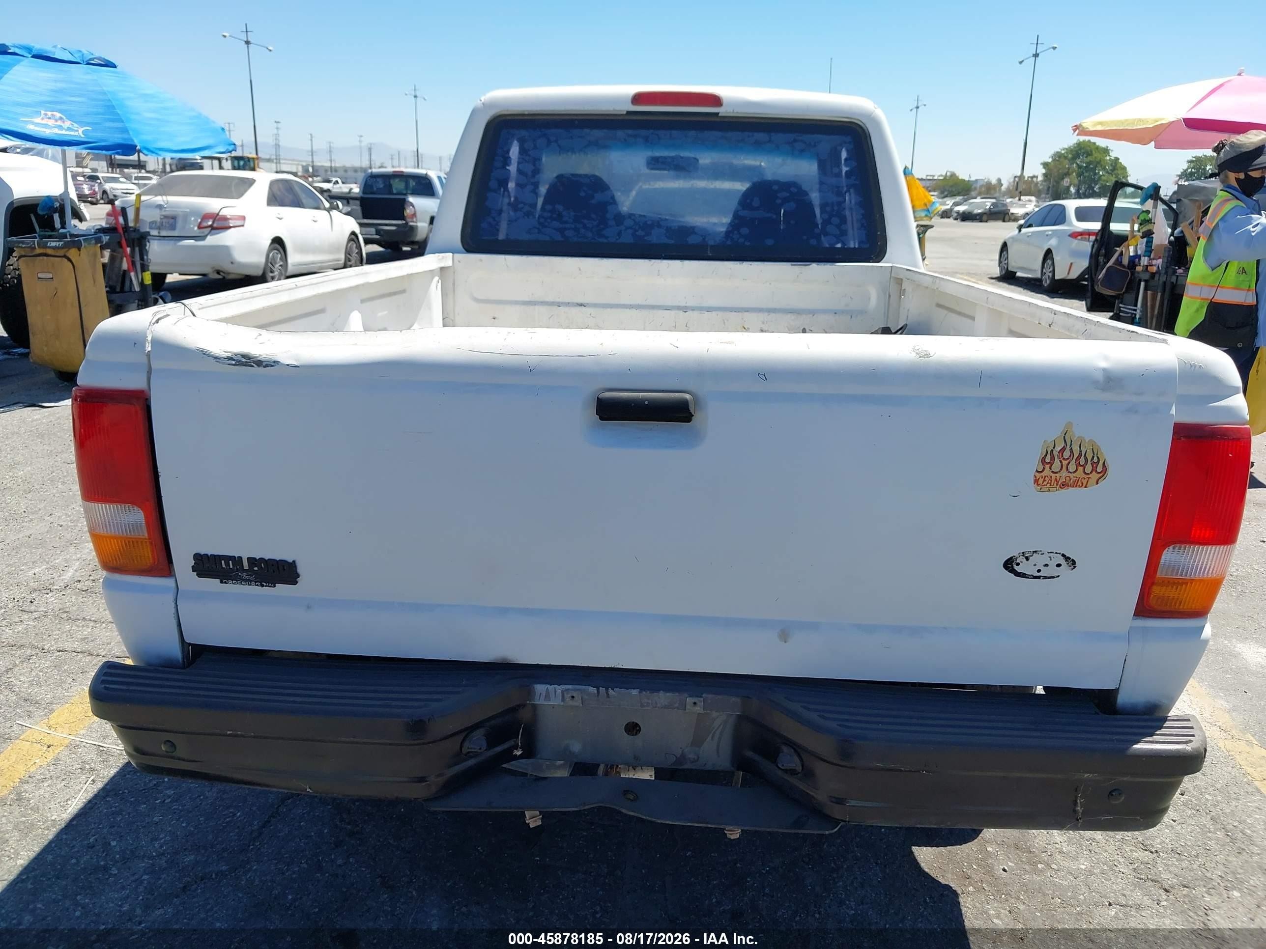 1996 Ford Ranger Super Cab Белый vin: 1FTCR14A9TPB42399
