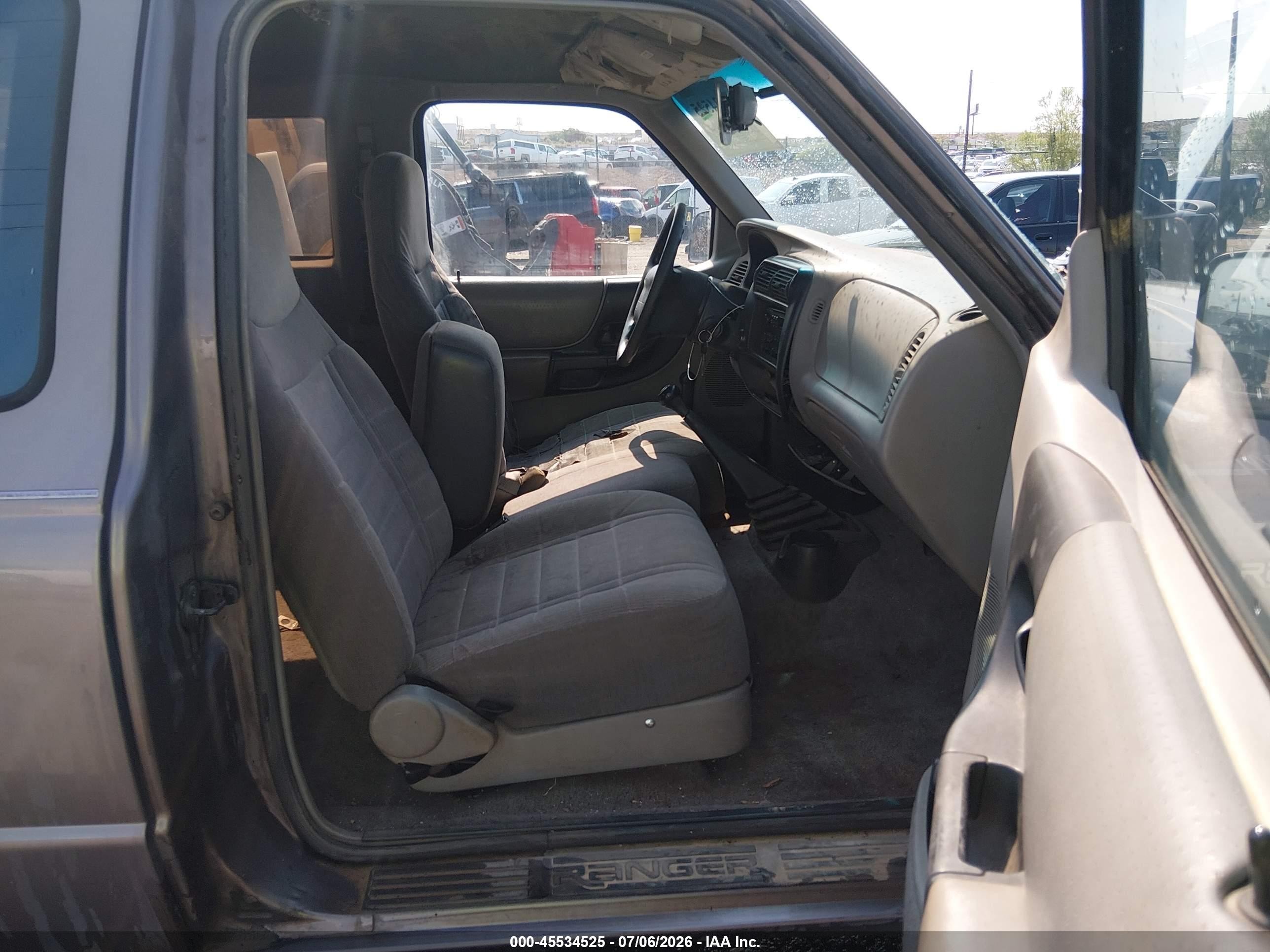 1996 Ford Ranger Super Cab Gray vin: 1FTCR14A9TPB49899